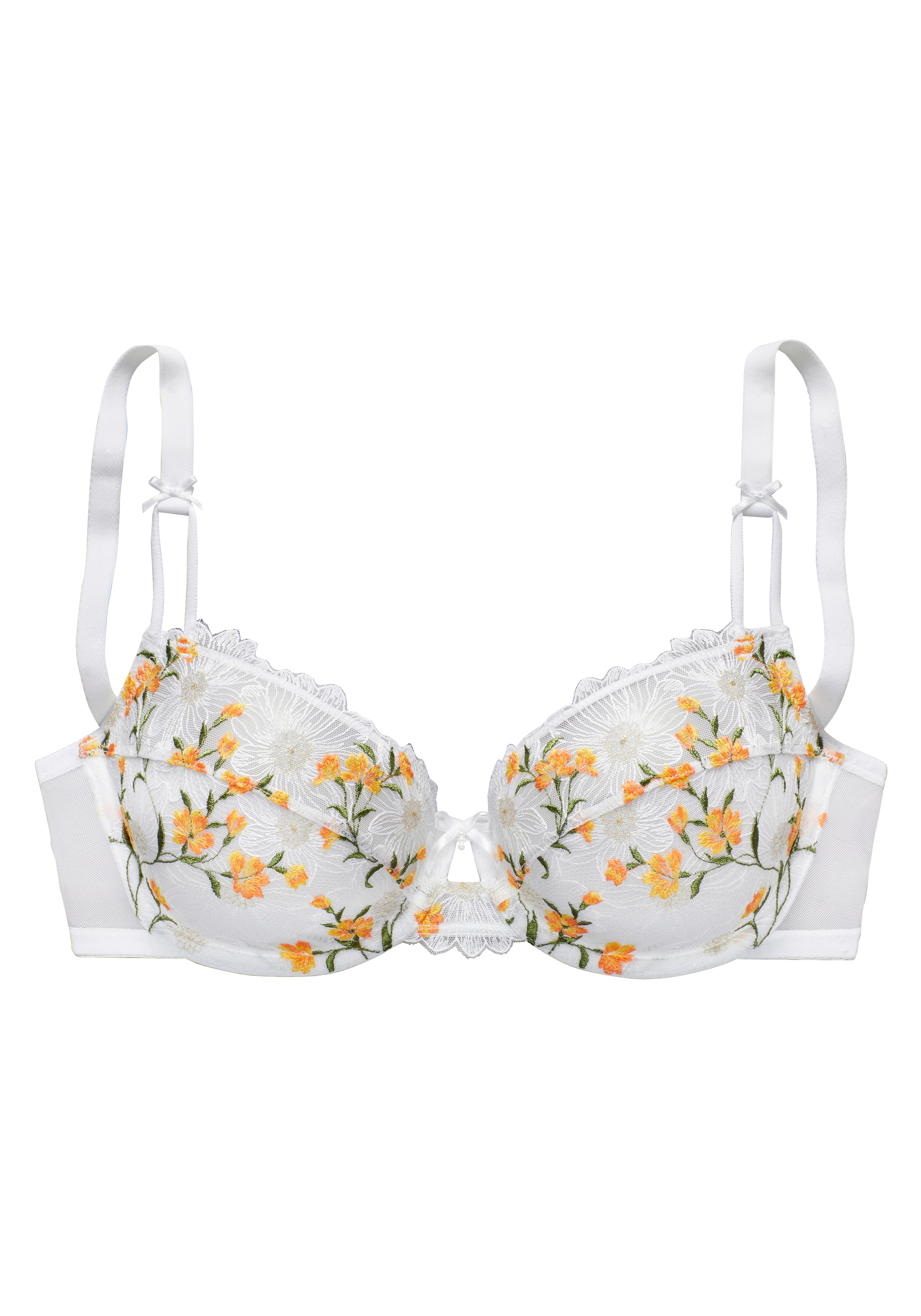 LASCANA Bügel-BH, mit zarter, floraler Stickereispitze, sexy Dessous