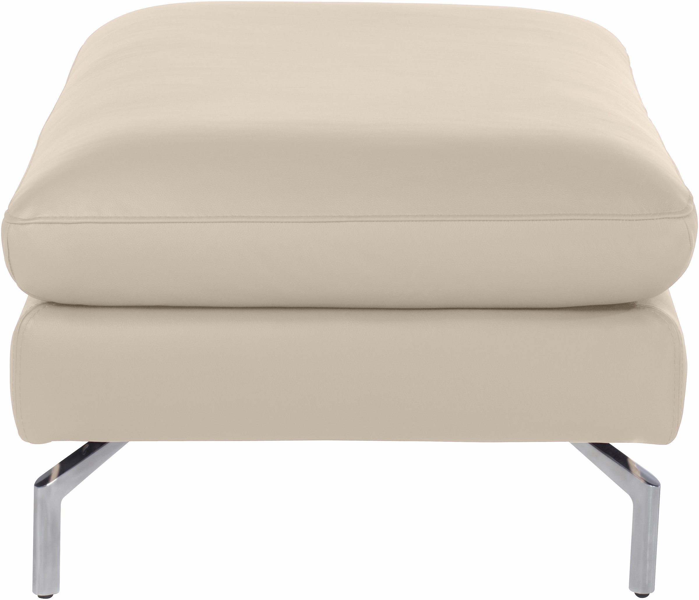 CALIA ITALIA Hocker "Dave mit edlem Metallfuß, B/T 95/68cm"