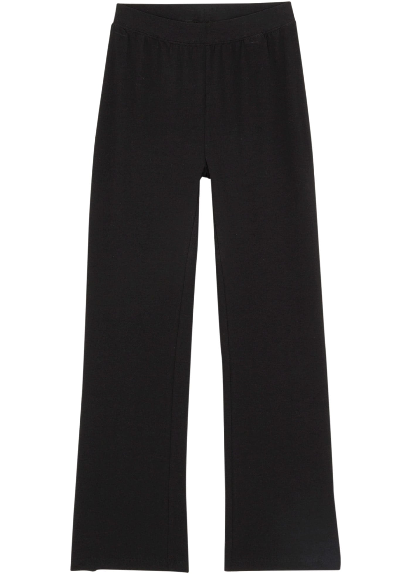 bonprix Schlaghose »Schlaghose aus Baumwoll-Mix mit seitlichen Schlitzen«  aus Baumwoll-Mix, ausgestellte Passform, mit seitlichen Schlitzen