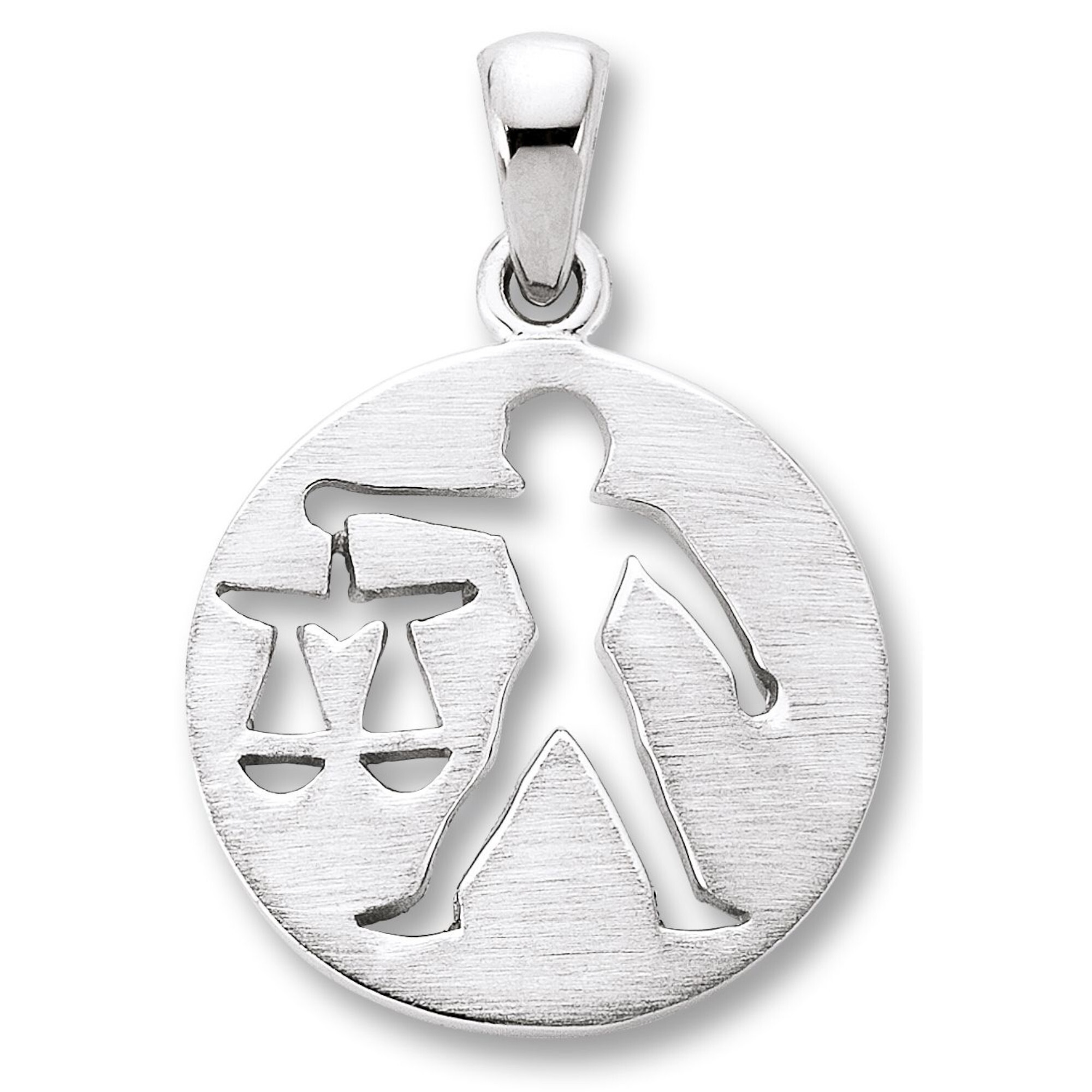 ONE ELEMENT Damen Sternzeichenanhänger "Waage Sternzeichen Anhänger aus 925 Silber", Waage, Silber 925 (Sterlingsilber), silber, Silber 925