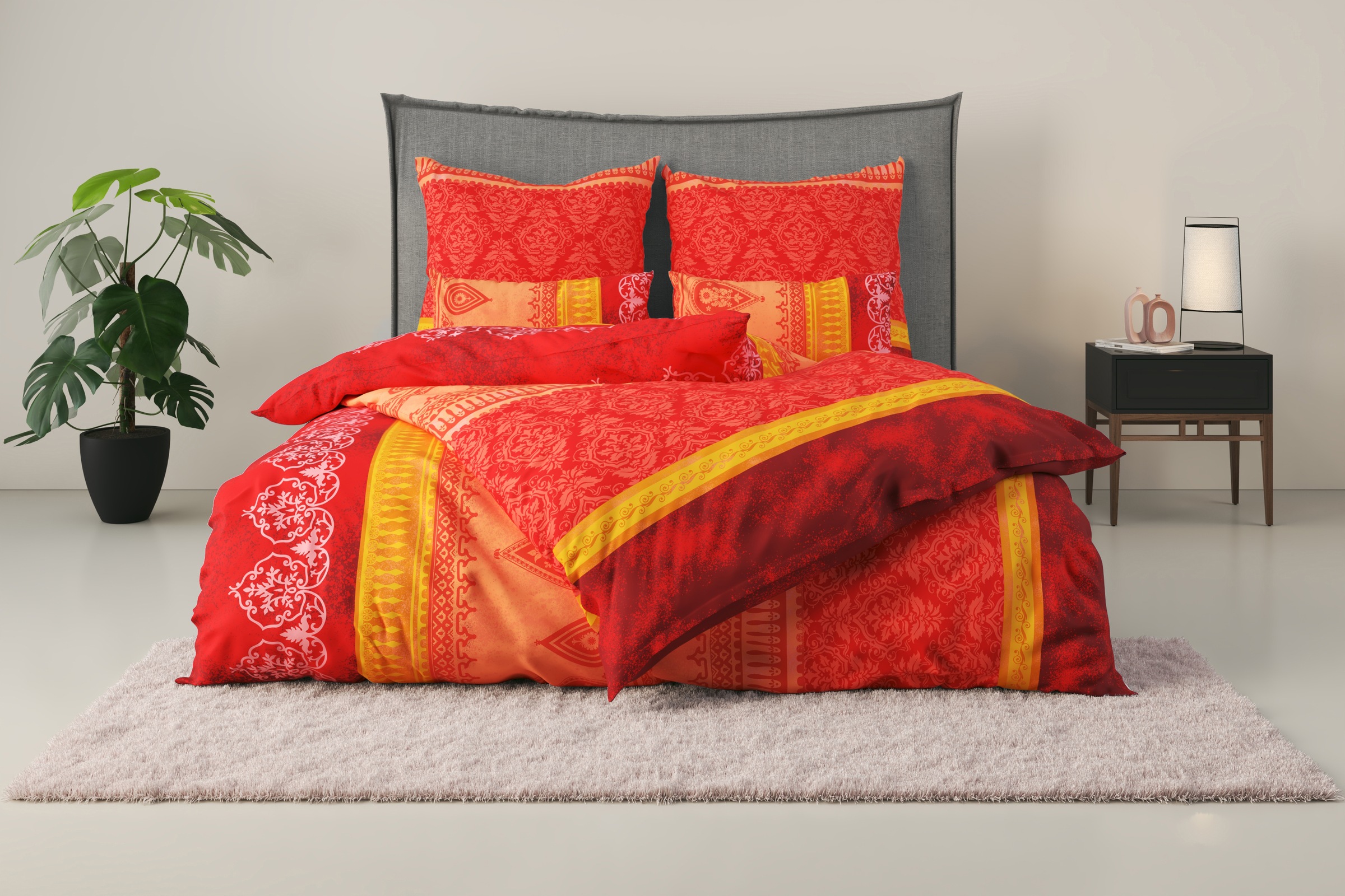 Home affaire Bettwäsche "Sonnenham" 2 Stk. tlg. in Gr. 135x200 oder 155x220 günstig online kaufen