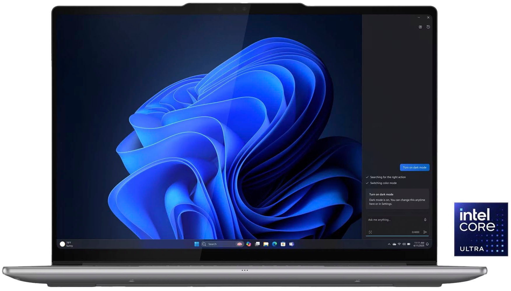 LENOVO Notebook "Yoga Pro 7 14IAH10", 32 GB RAM 1.000 GB SSD, Core Ultra 7, Windows 11 Home, grau, Notebooks