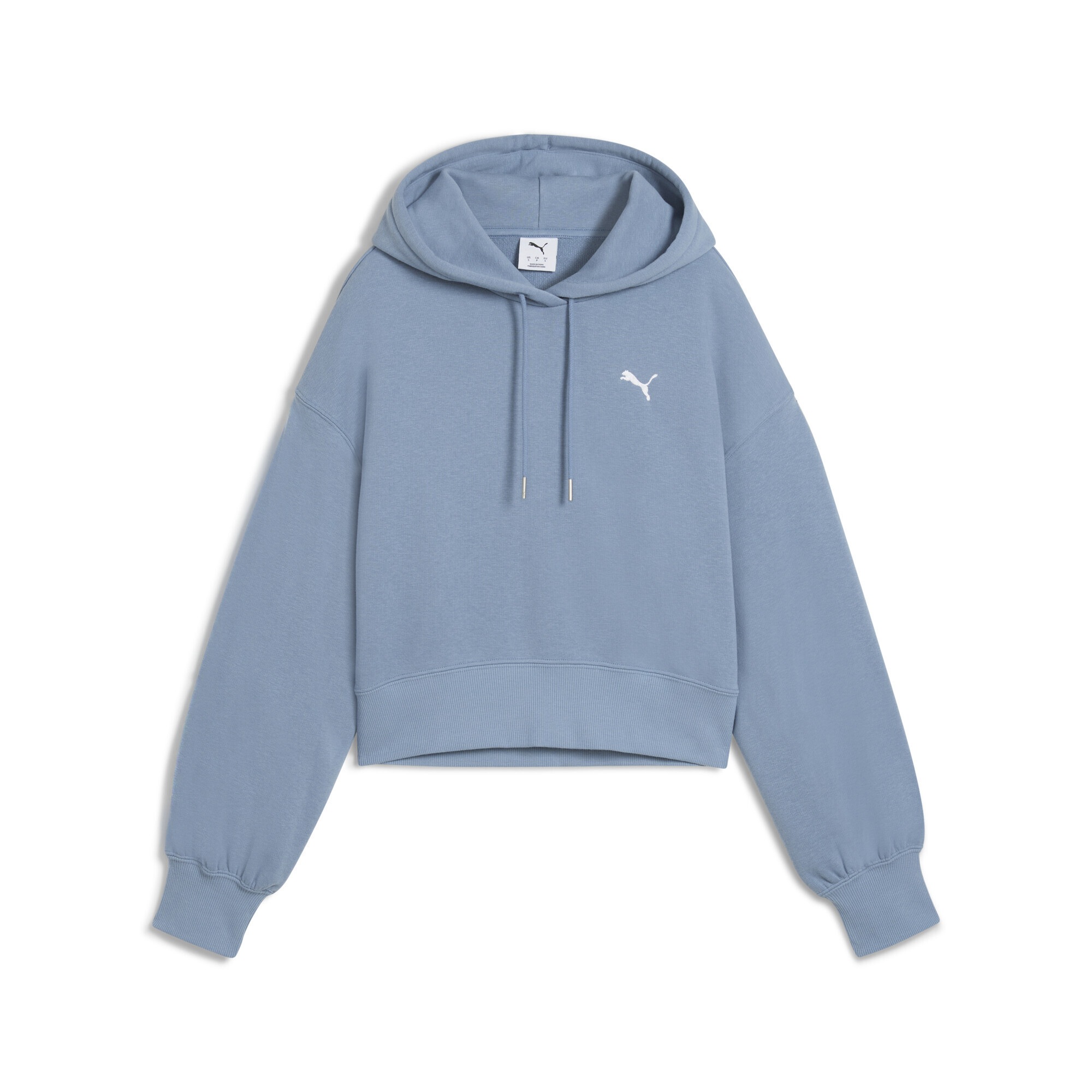 PUMA Hoodie "WARDROBE ESS Kurzer Relaxed Fit Hoodie Damen" günstig online kaufen