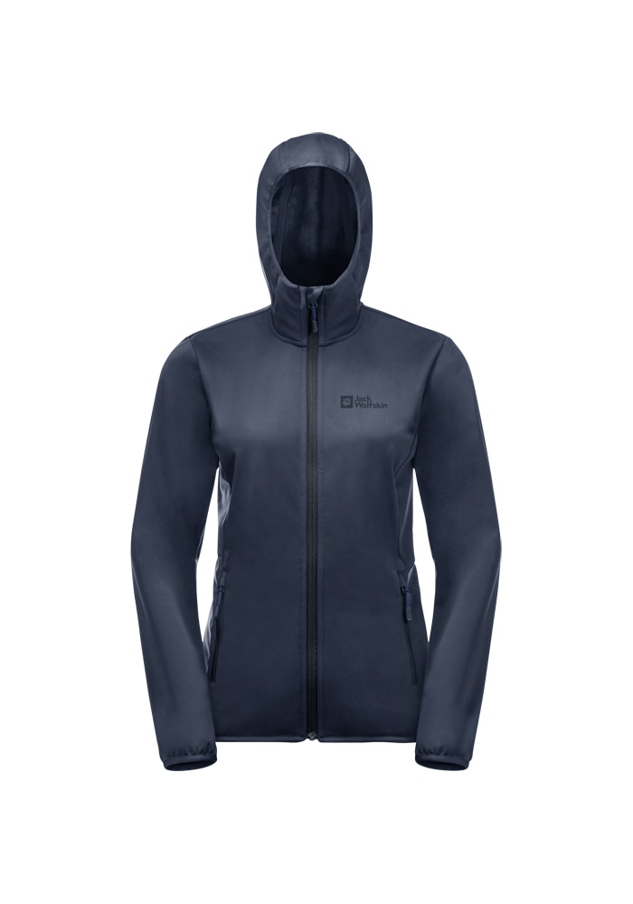 Jack Wolfskin Softshelljacke »WINDHAIN HOODY W«, mit Kapuze