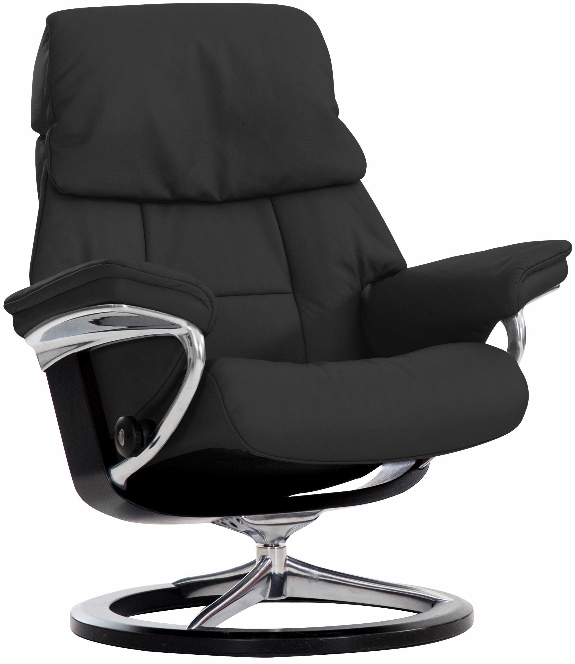 Thumbnail - Stressless Relaxsessel "Ruby", (Set, Relaxsessel mit Hocker), mit Signature Base, Größe M, Gestell Eiche, Wenge, Braun &...