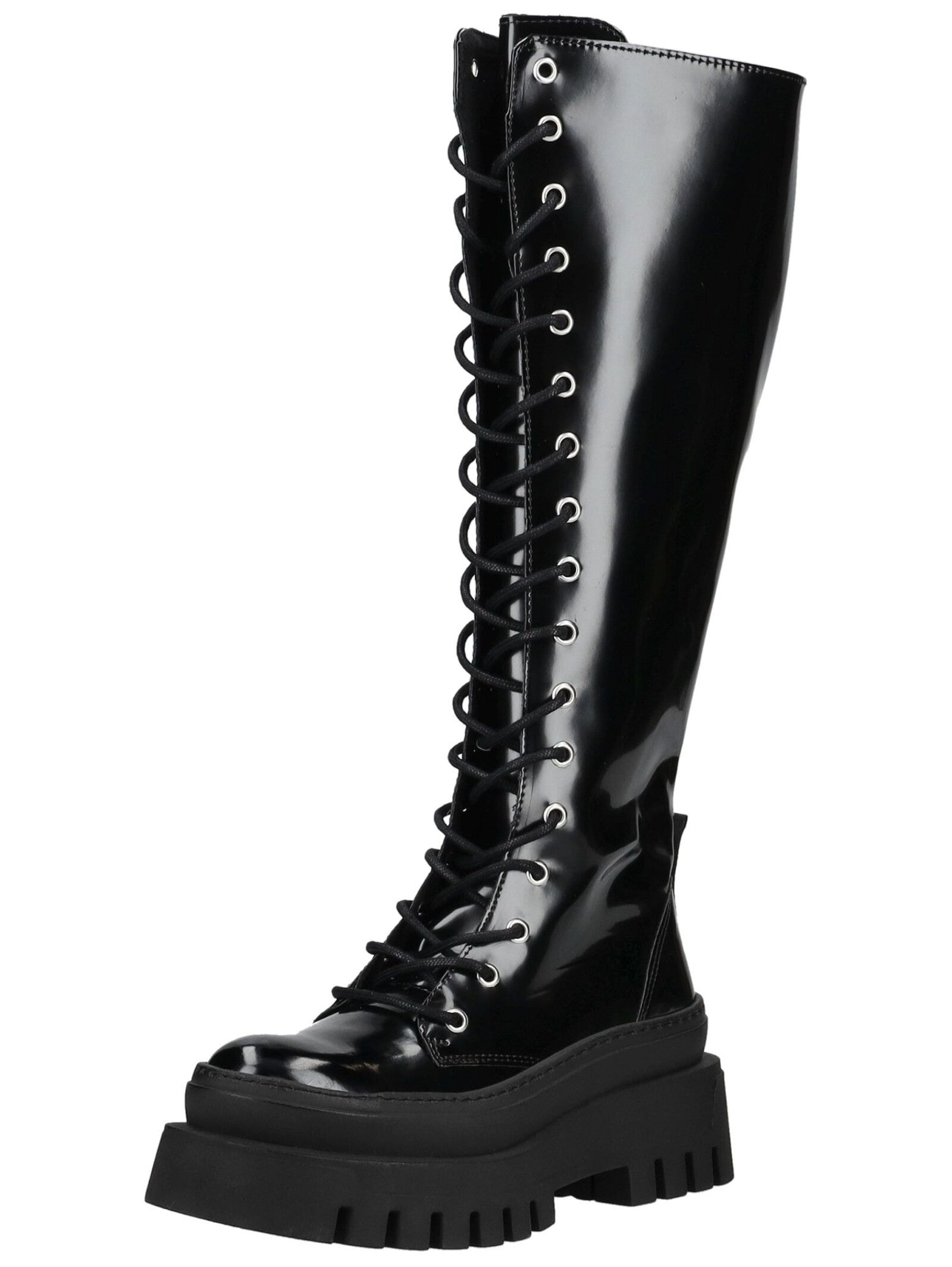 STEVE MADDEN Schnürstiefel "STEVE MADDEN Stiefel Lederimitat" günstig online kaufen