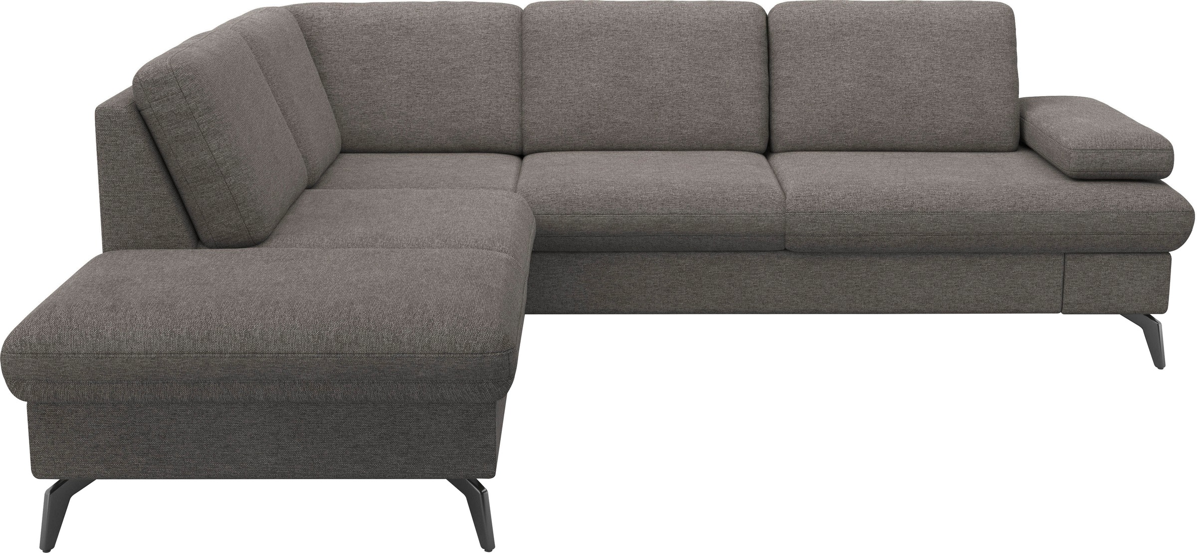 sit&more Ecksofa "Morris Jubi L-Form", inkl. Armteilfunktion und 1 Zierkiss günstig online kaufen