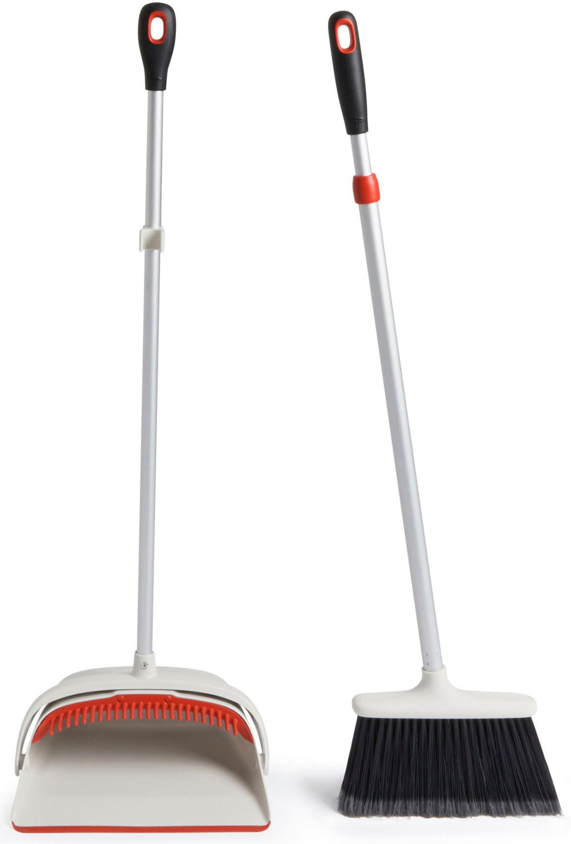 OXO GOOD GRIPS Krümelkehrer, weiß, Reinigungsbürsten, ausziehbar, Fegerset