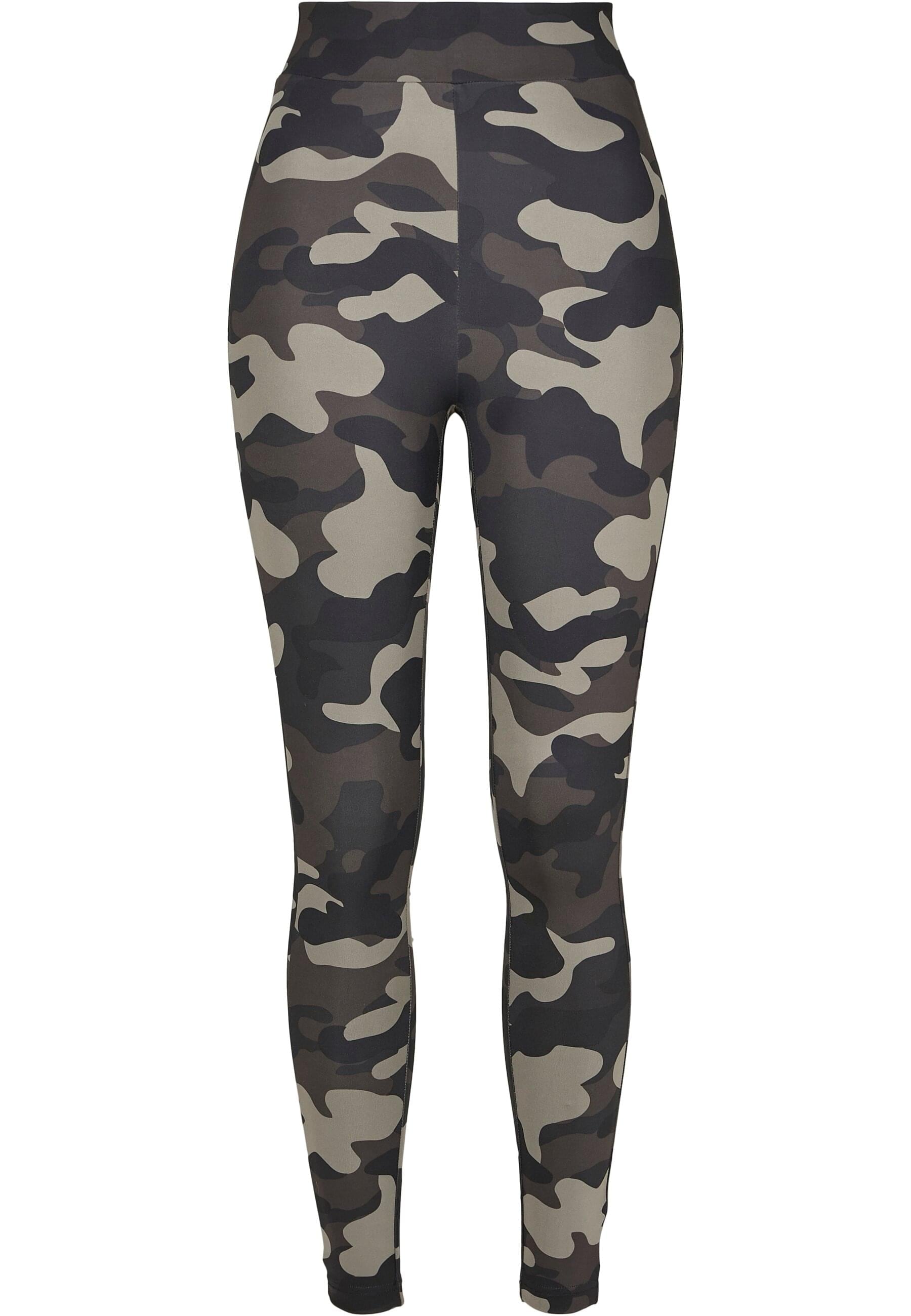 URBAN CLASSICS Leggings "Urban Classics Damen Ladies High Waist Camo Tech Leggings", (1 tlg.)