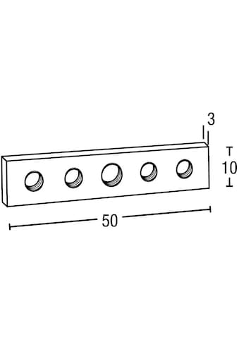 Schienenverbinder »Schienenverbinder für quadratisches Profil 20 x 20 mm«