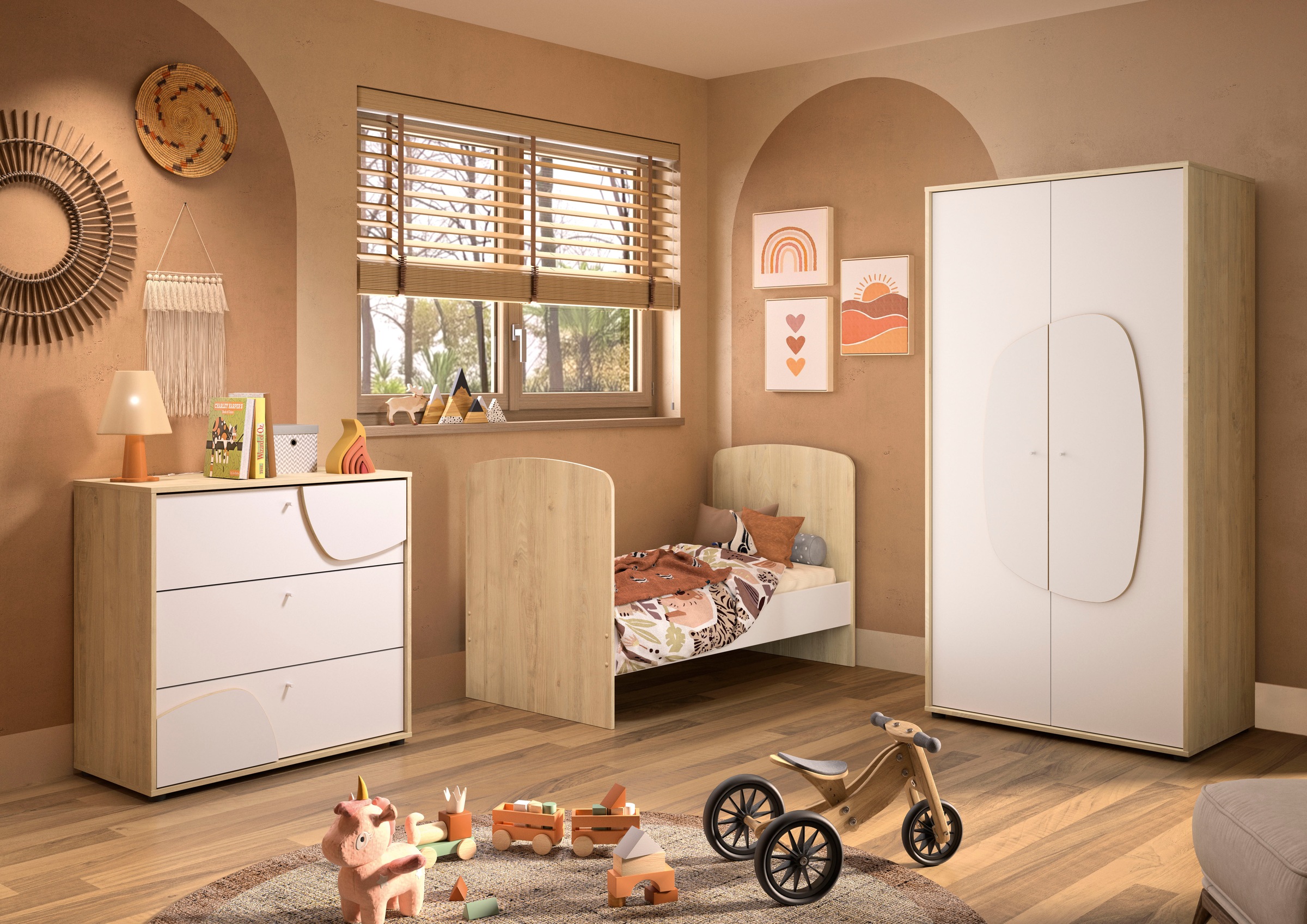 Gami Kommode "KOMMODE BASILE 3 SCHUBLADEN" günstig online kaufen