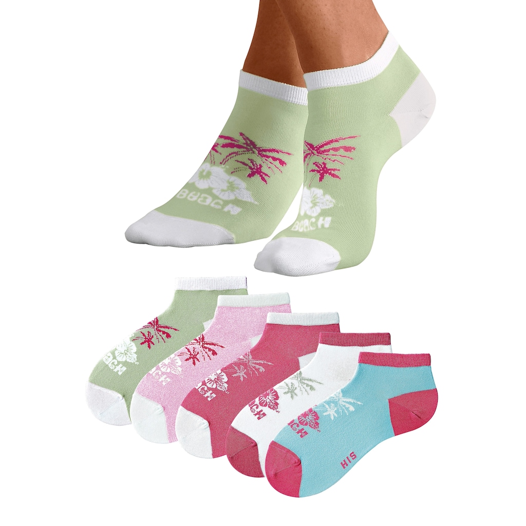 H.I.S Sneakersocken, (Set, 5 Paar)