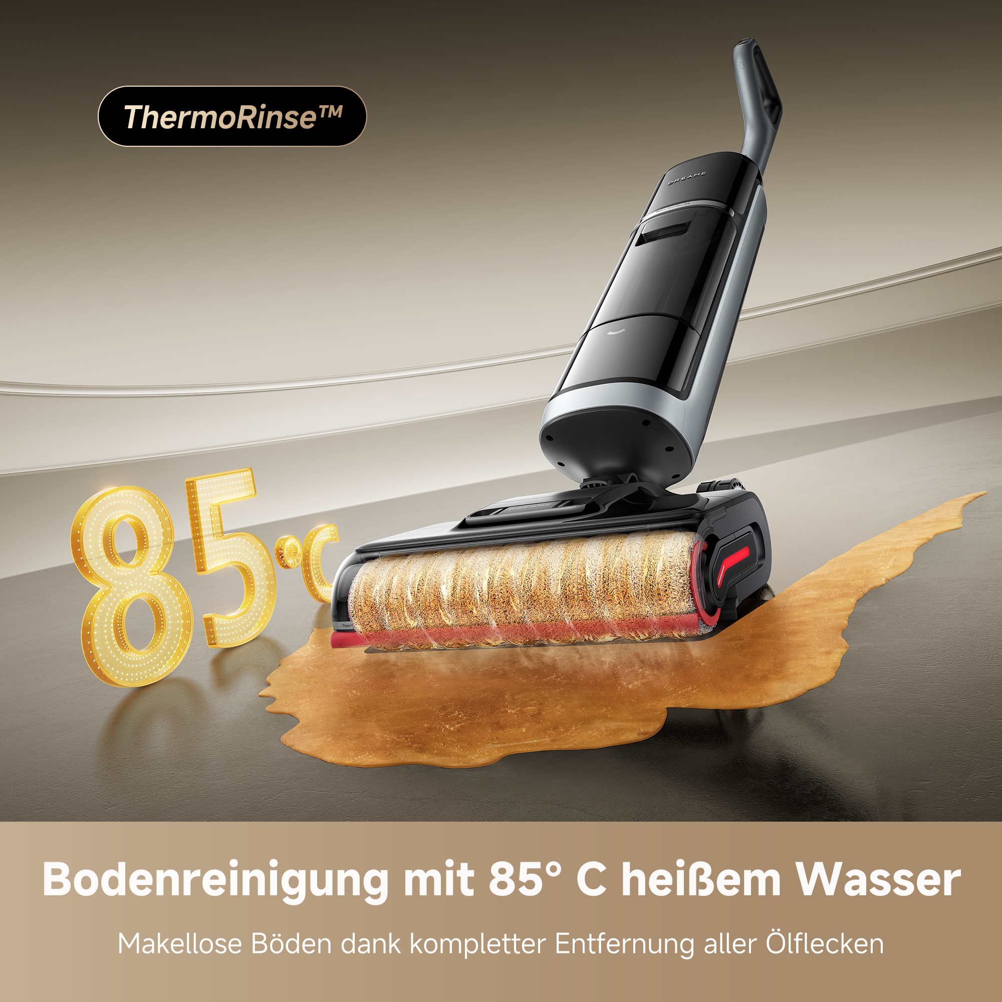Dreame Nass-Trocken-Sauger »H15 Pro Heat«, 22.000Pa Saugkraft, KI-gesteuerter Hebearm, selbstreinigende Bürste