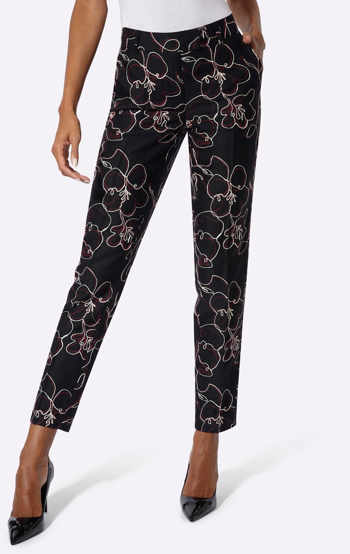 creation L Bügelfaltenhose