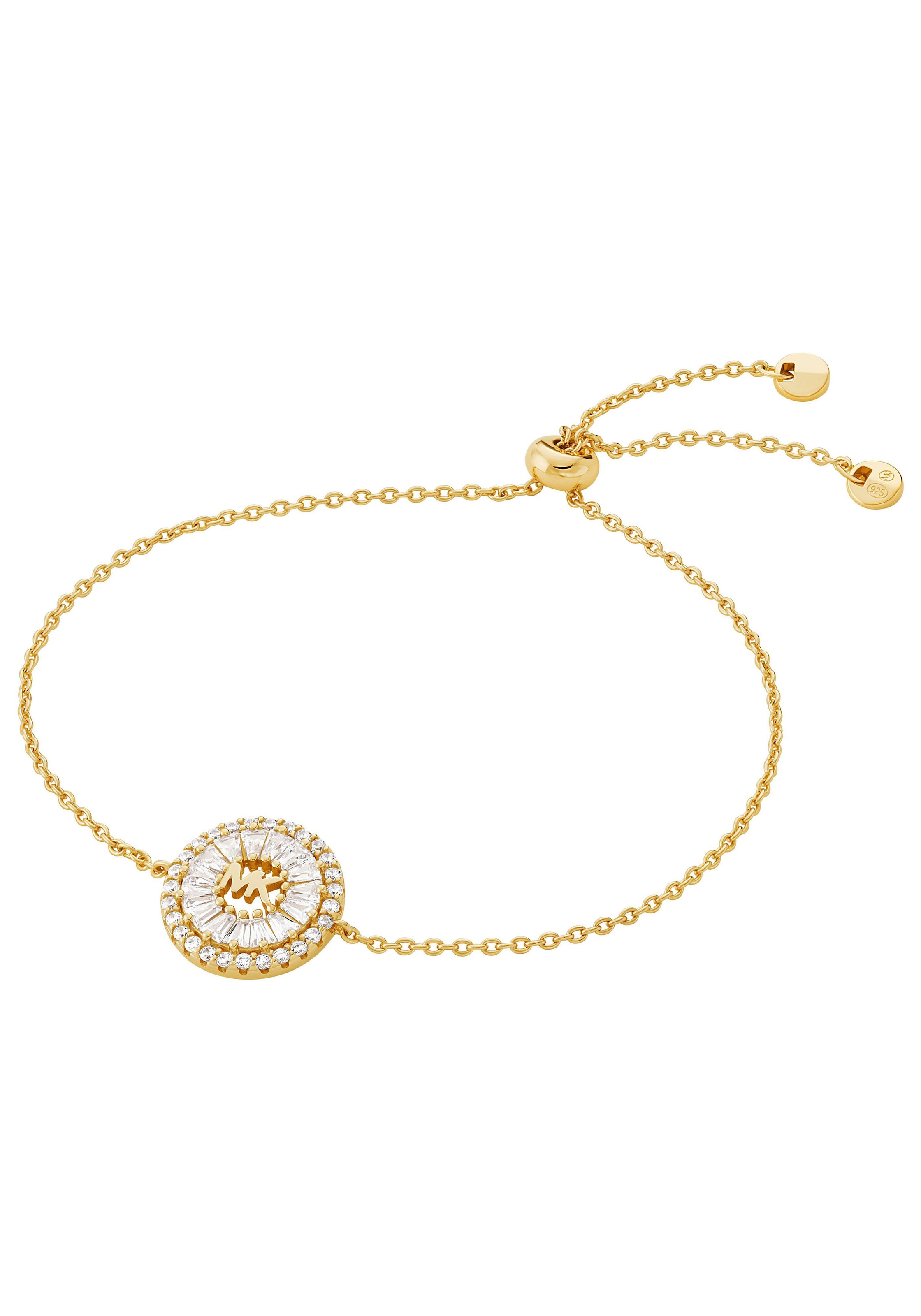 MICHAEL KORS Armband »PREMIUM, HALO, BLUME, MKC1635AN«, mit Zirkonia (synth.)