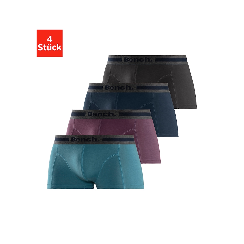 Bench. Boxershorts, (Packung, 4 St.)