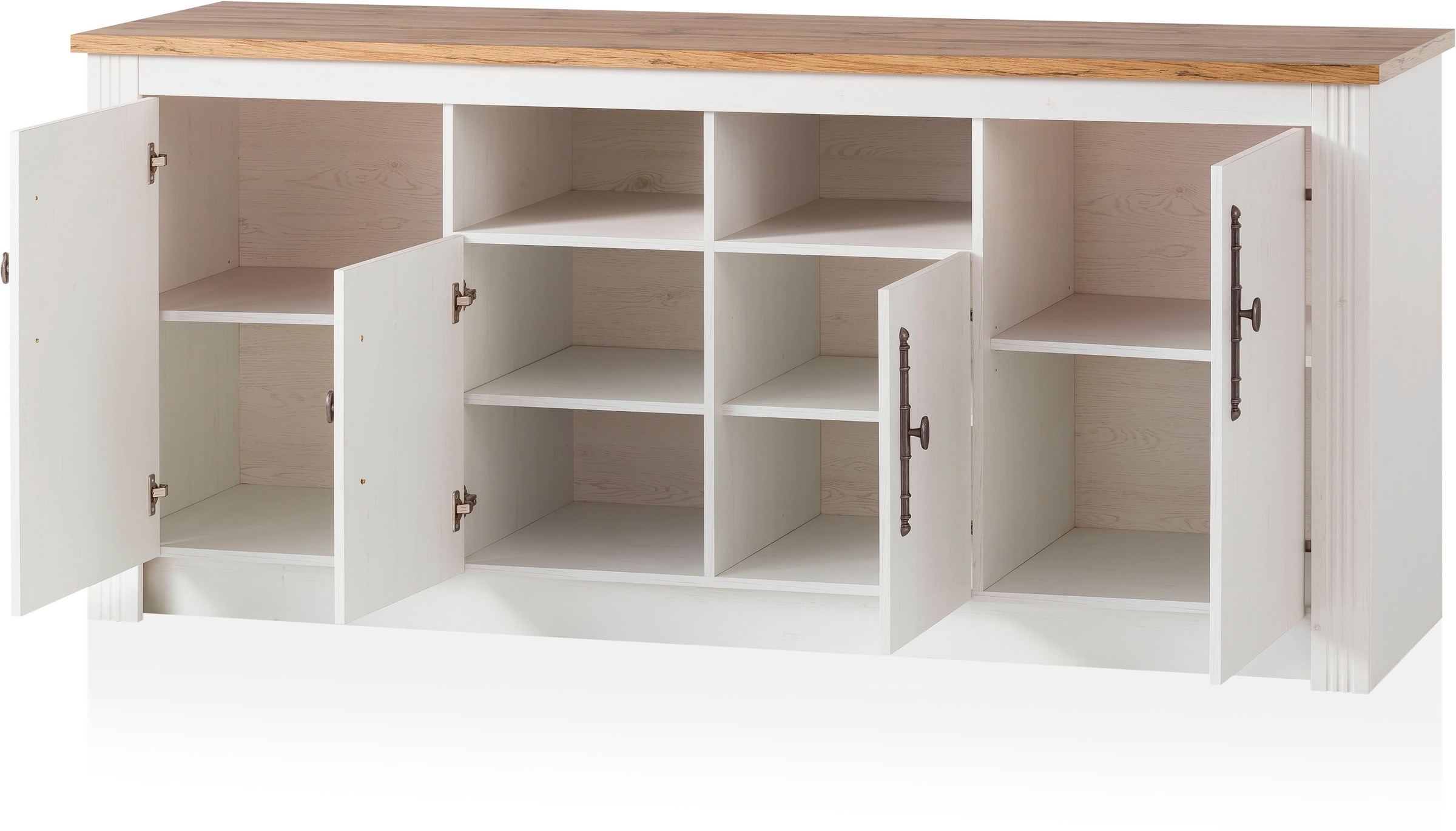 KOCHSTATION Küche »KS-Westminster«, Breite 204 cm, ohne E-Geräte