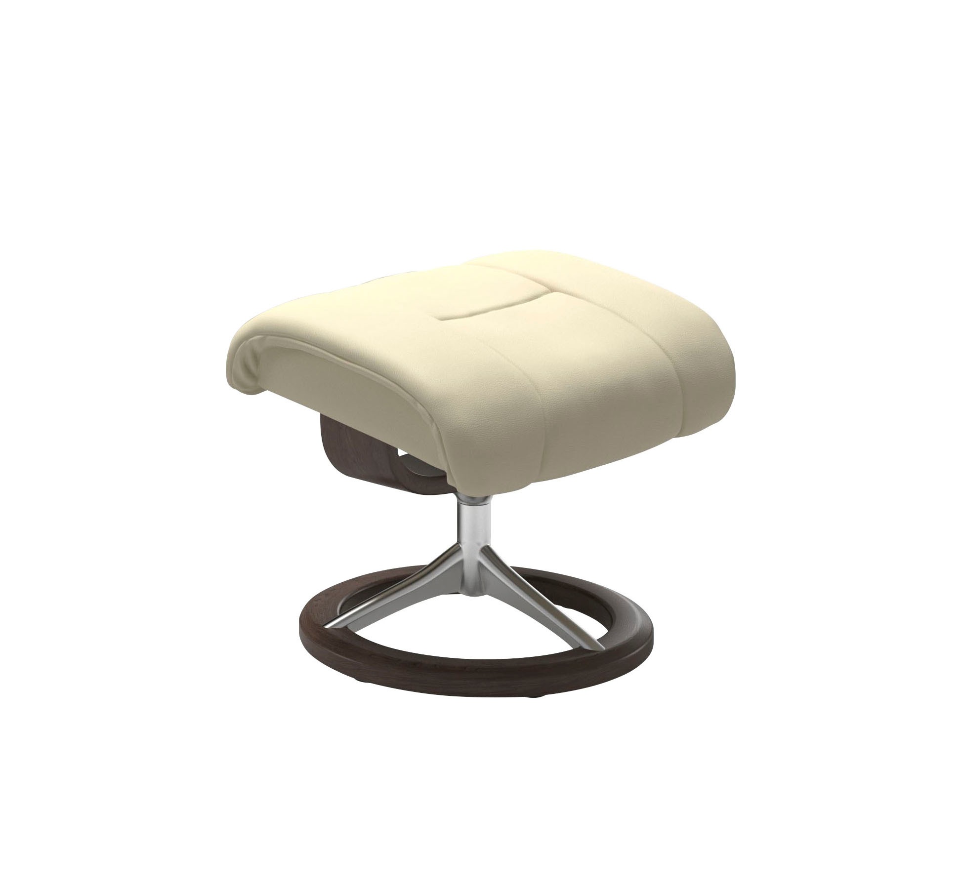 Thumbnail - Stressless "Reno" Set, Relaxsessel mit Hocker, mit Hocker, mit Signature Base, Größe S, M & L, Gestell Wenge