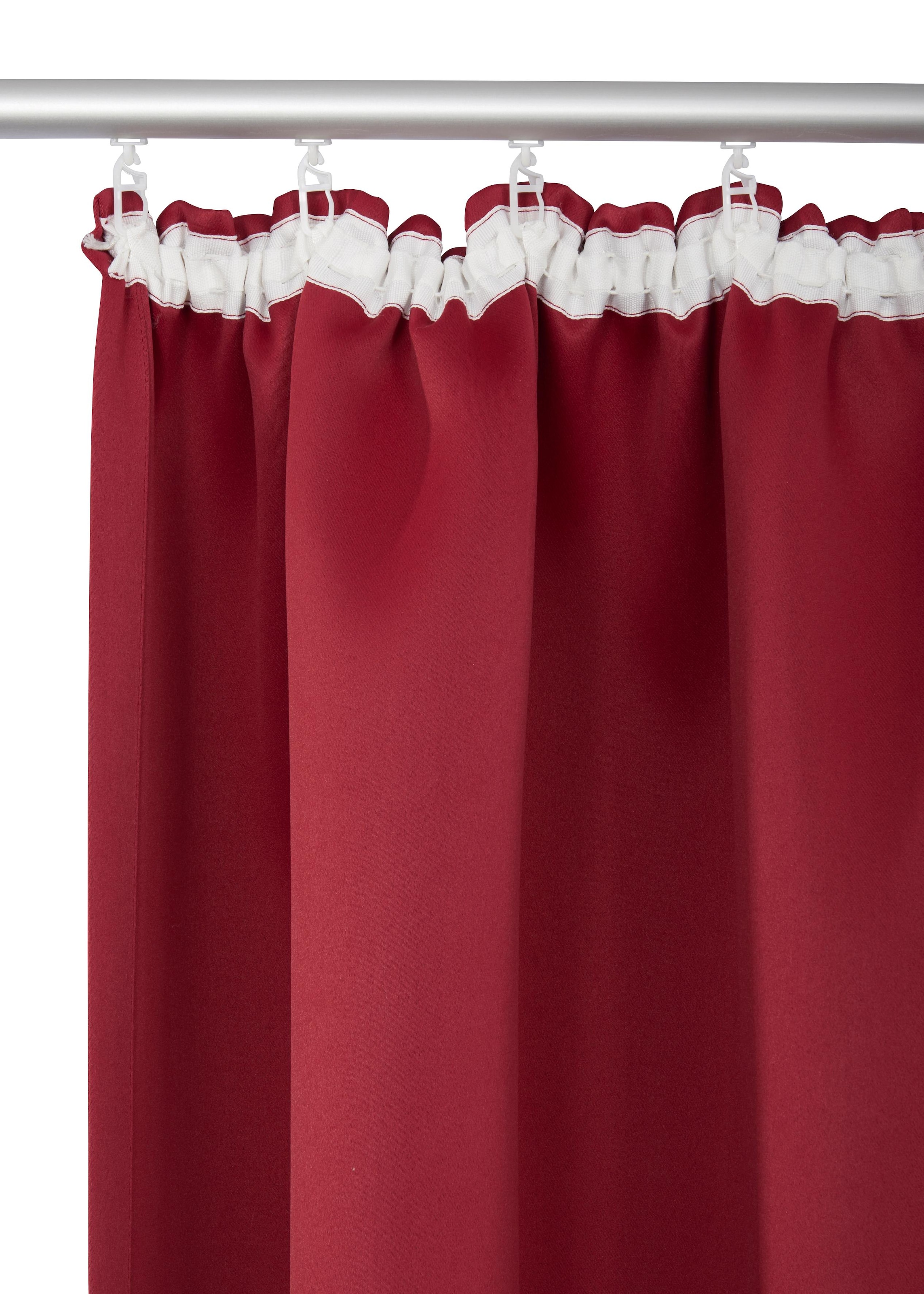 my home Vorhang »Sola«, (1 270 einfarbig, Überbreite | cm, St.), kaufen BAUR Verdunkelung, cm 130 und Breite