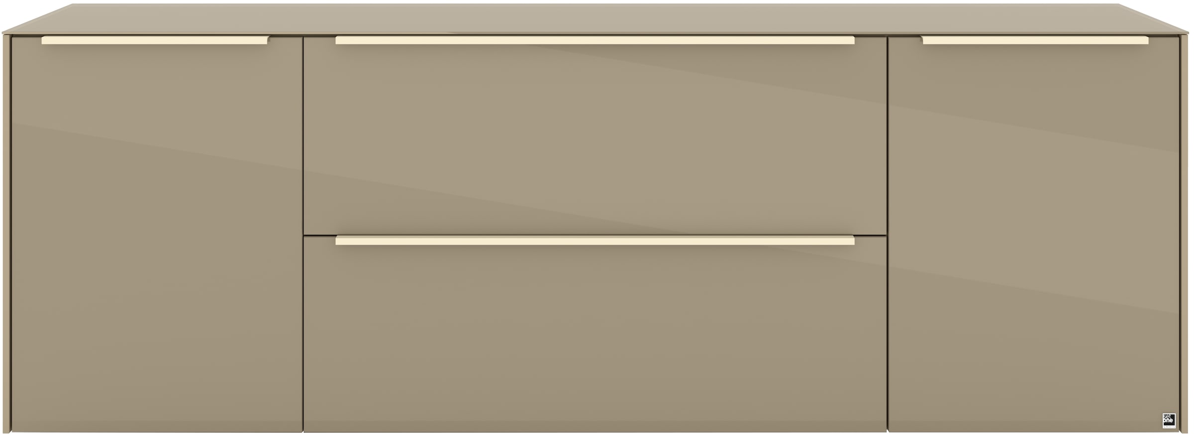 set one by Musterring Lowboard »Reno« 1 Stk. tlg. Mit Gleitern und in verschiedenen Farben erhältlich