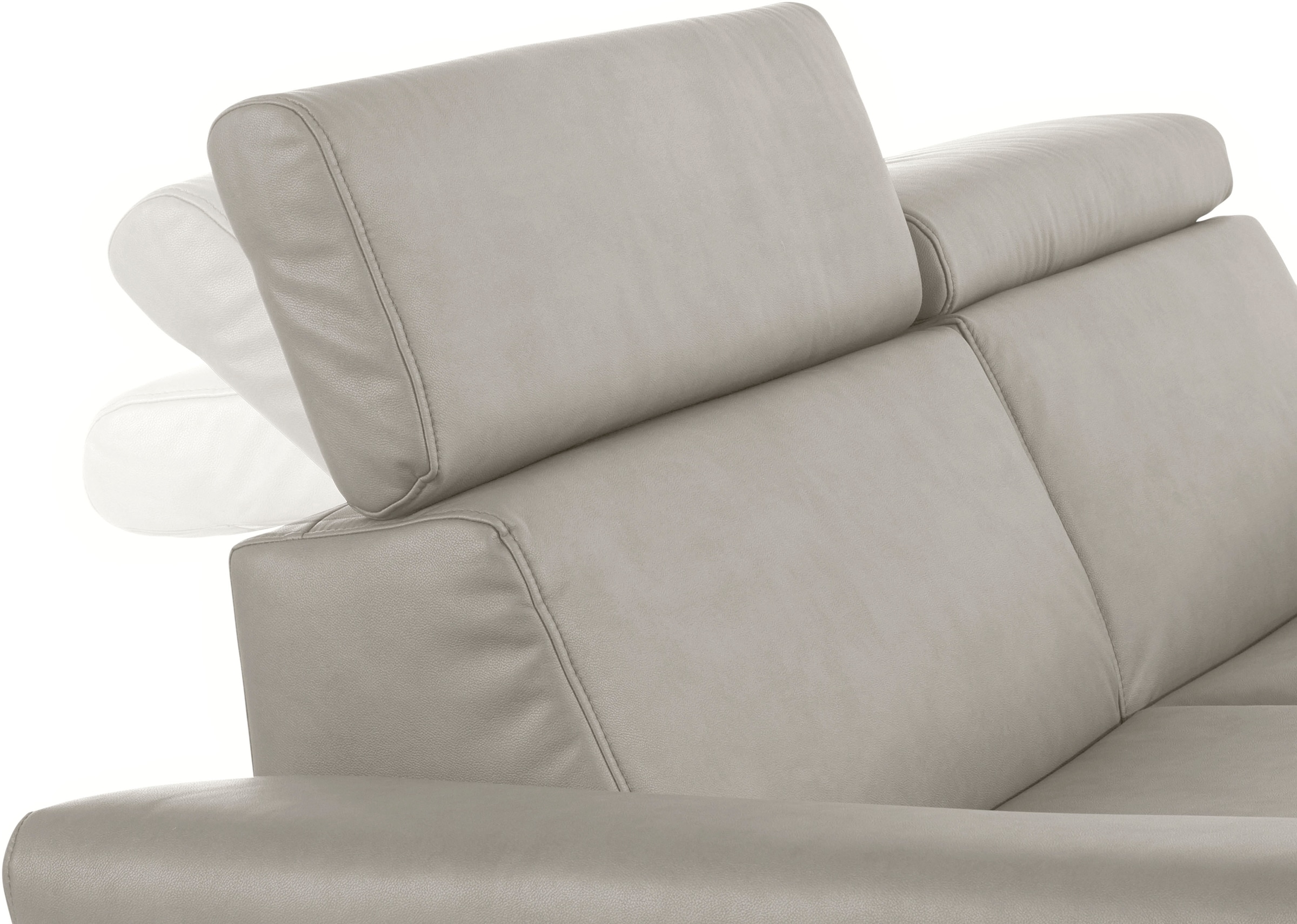 Places of Style 2-Sitzer »Trapino Luxus«, wahlweise mit Rückenverstellung,  Luxus-Microfaser in Lederoptik bestellen | BAUR