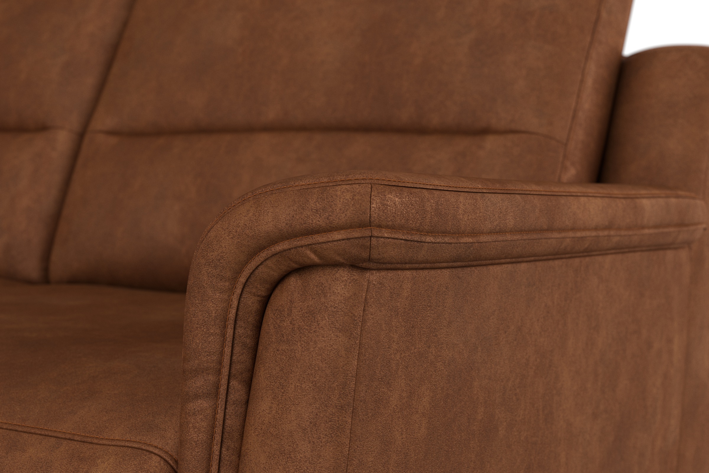 sit&more Ecksofa »Farö L-Form«, inklusive Federkern, wahlweise mit Bettfunktion und Bettkasten