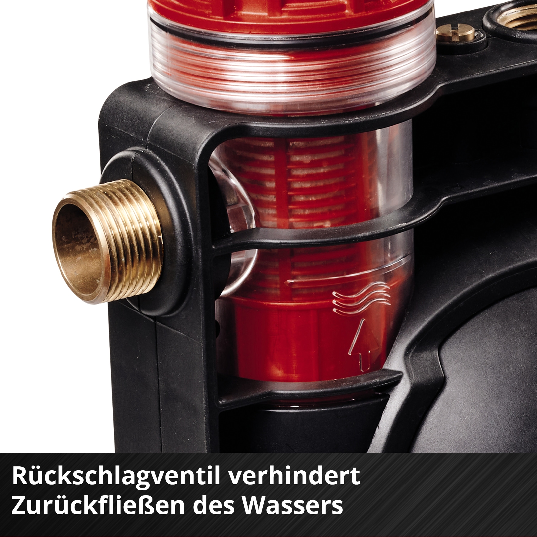 Einhell Akku-Gartenpumpe »AQUINNA 36/38 F LED AUTOMATIC« 3.800 l/h, Power X-Change, ohne Akku und Ladegerät
