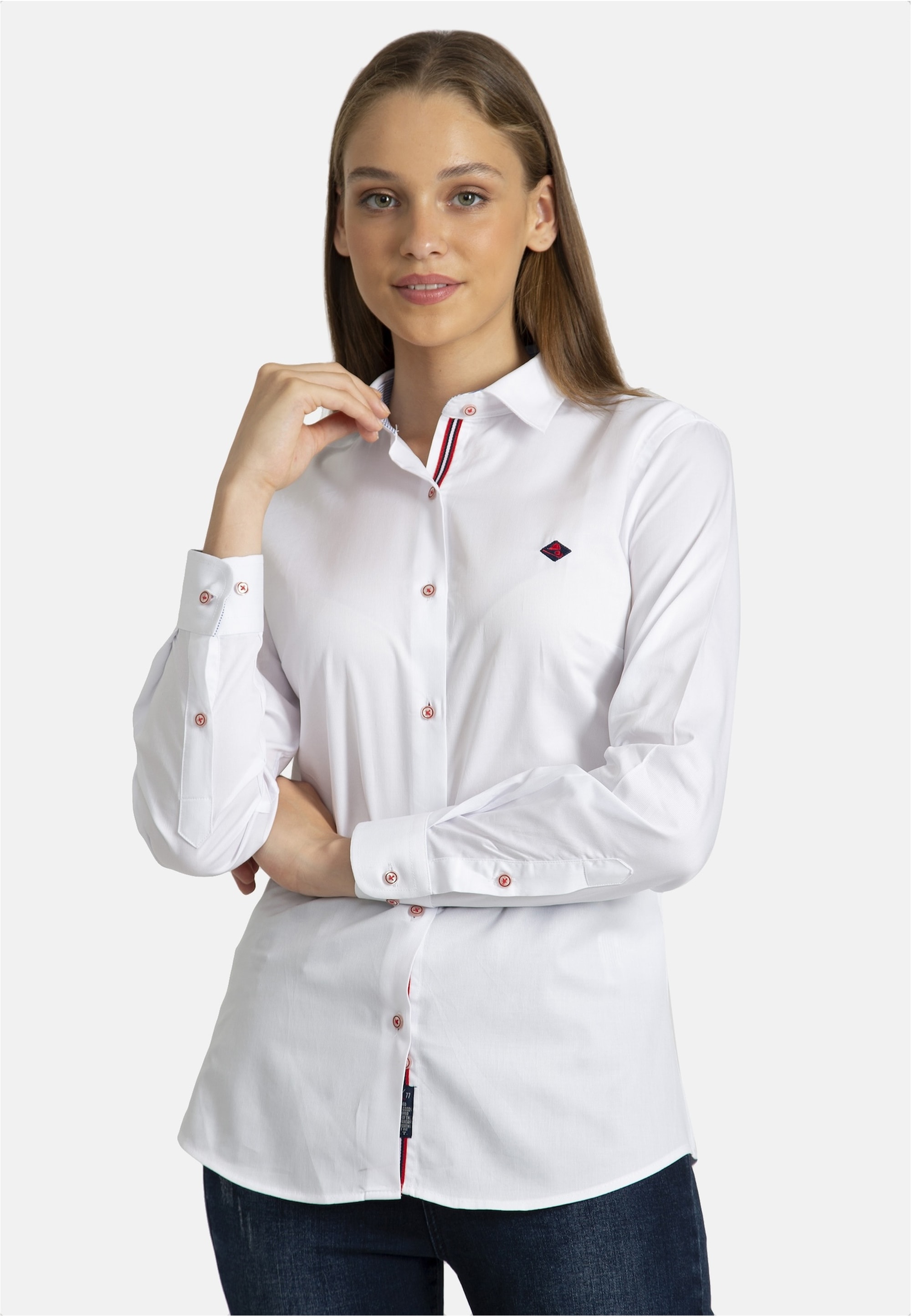 SIR RAYMOND TAILOR Klassische Bluse "Macenta" 1 in klassischem Design günstig online kaufen