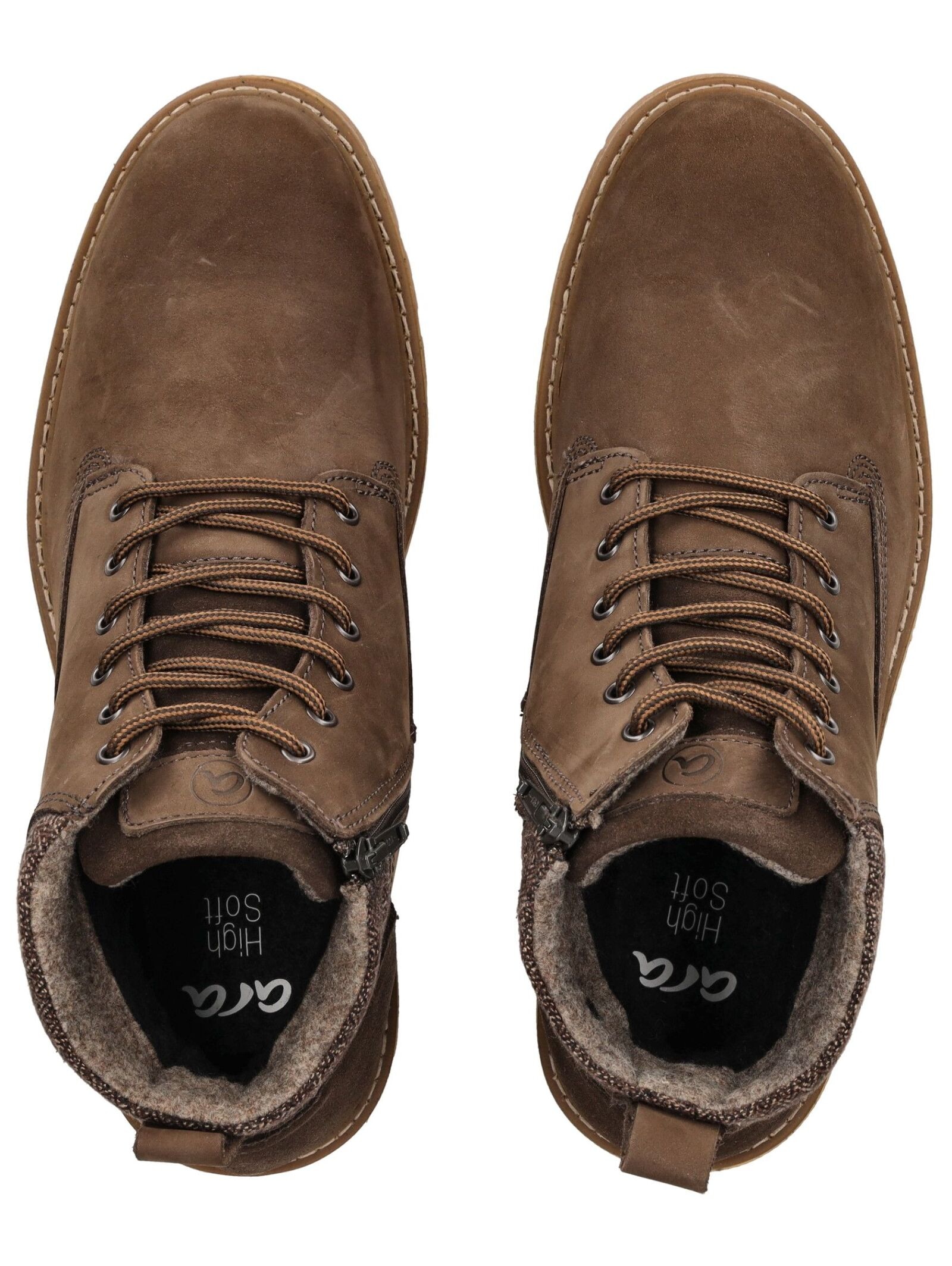 Ara Schnürstiefelette »Ara Stiefelette Veloursleder«