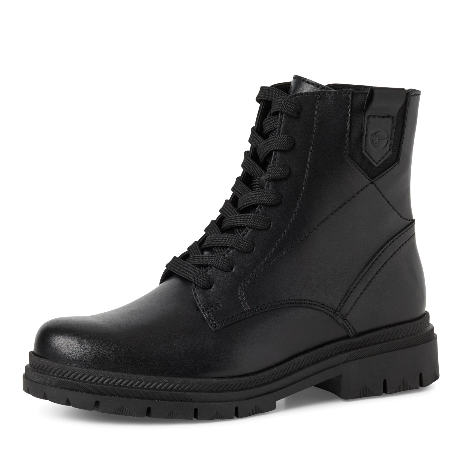Tamaris Schnürstiefelette, Blockabsatz, Schnürboots mit modischen Ziernähte günstig online kaufen
