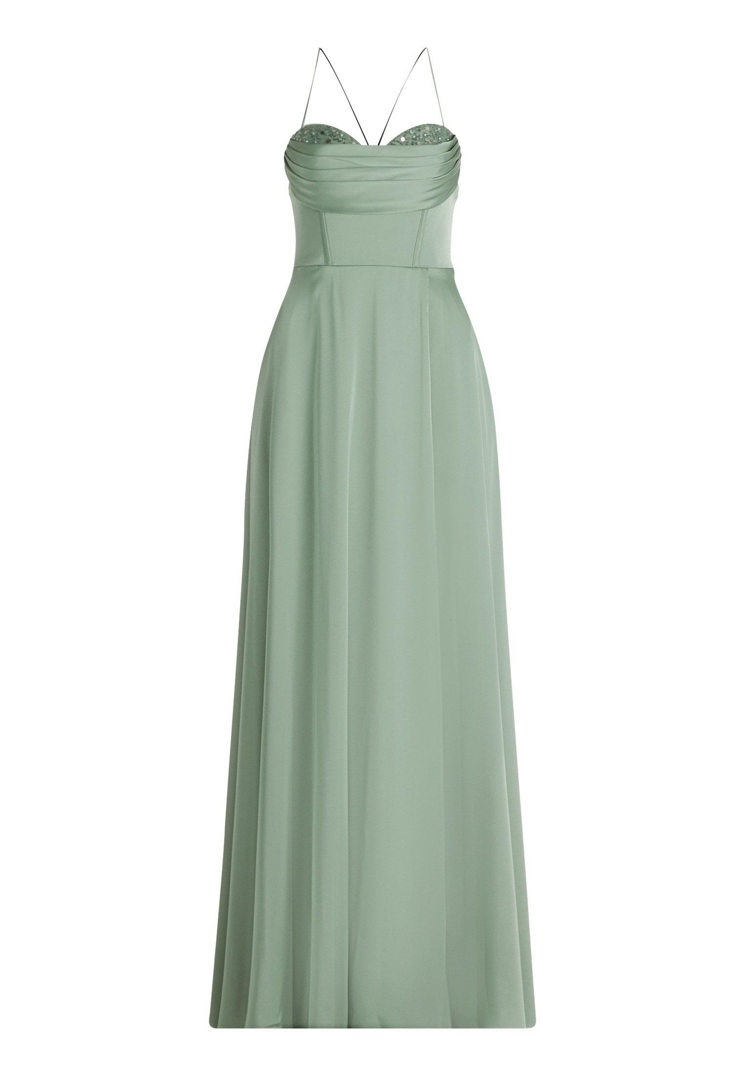 Vera Mont Abendkleid "Damen mit Wasserfallausschnitt" Nahttasche günstig online kaufen