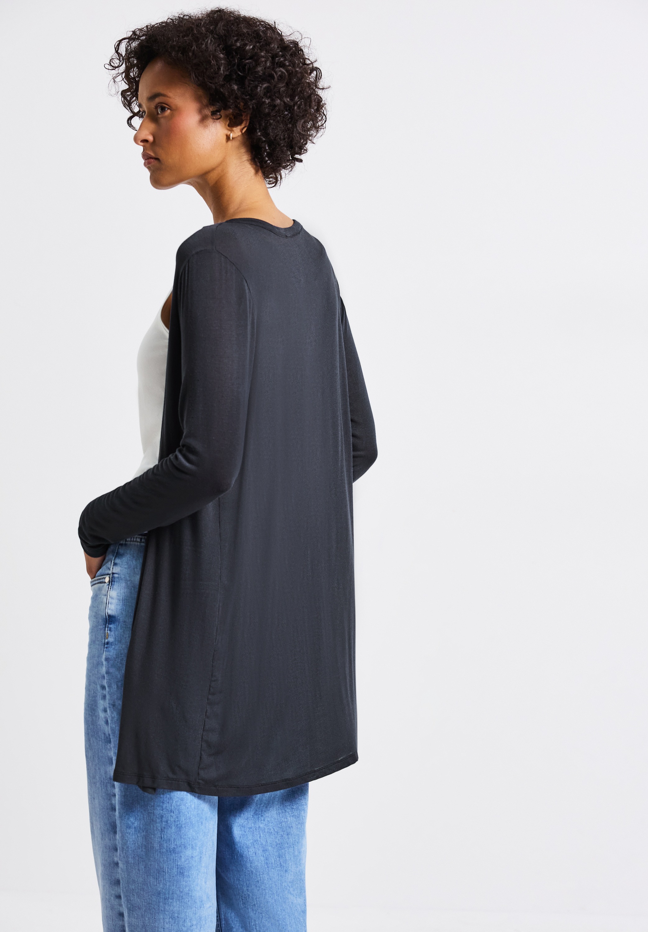 Thumbnail - STREET ONE Shirtjacke ohne Verschluss