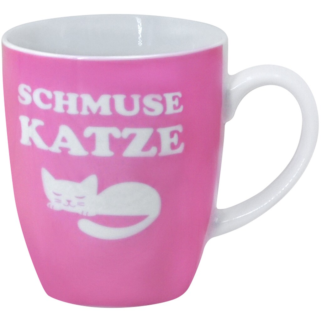 Retsch Arzberg Becher »Schmusekatze & Lausbub«, (Set, 4 tlg.)