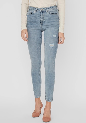 Skinny-fit-Jeans »VMSOPHIA HR SKINNY DESTR J AM314 NOOS«