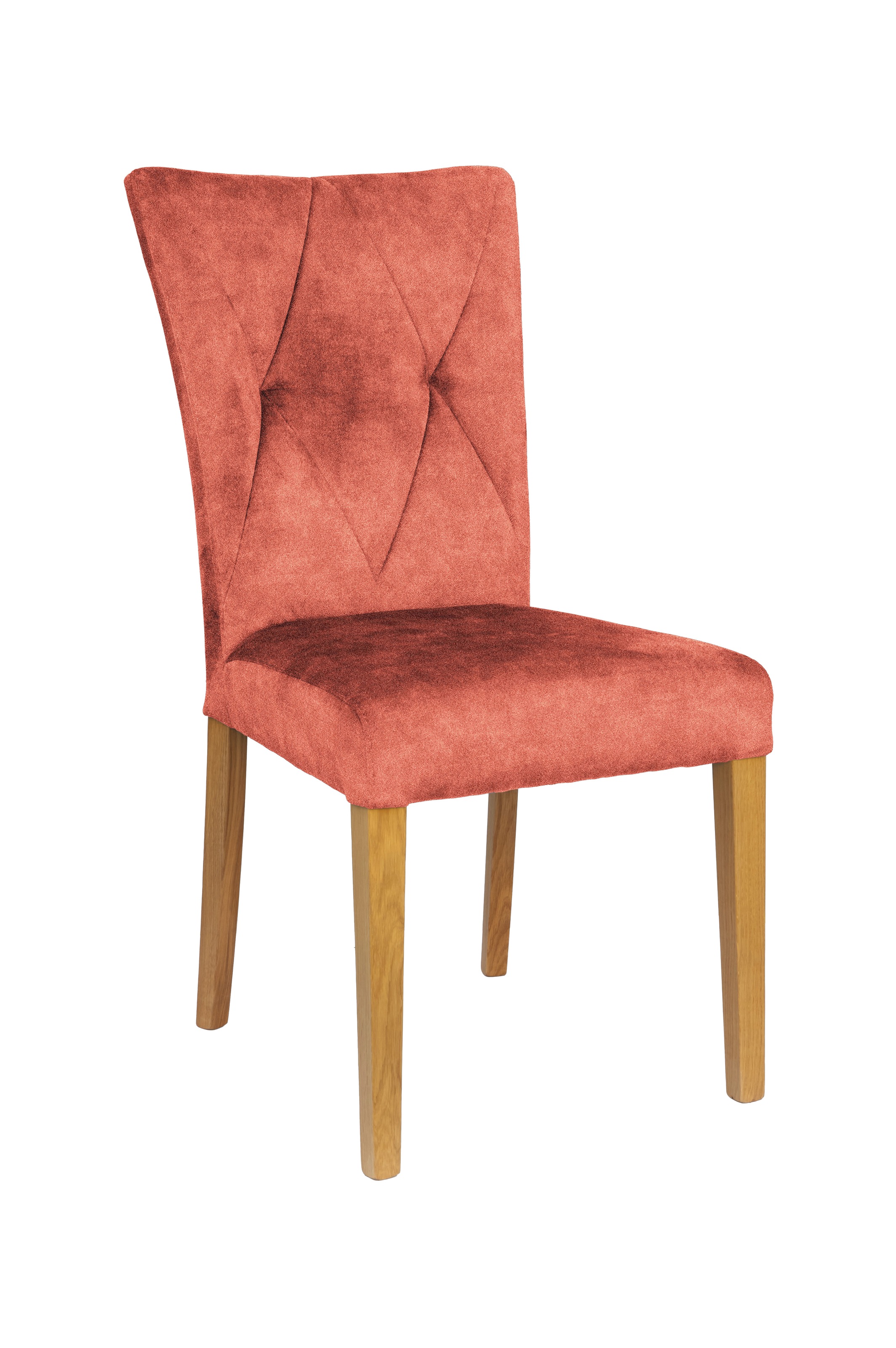 Home affaire 4-Fußstuhl "Diamond" (Set) 2 Stk. Samtvelours Sitz und Ruecken günstig online kaufen