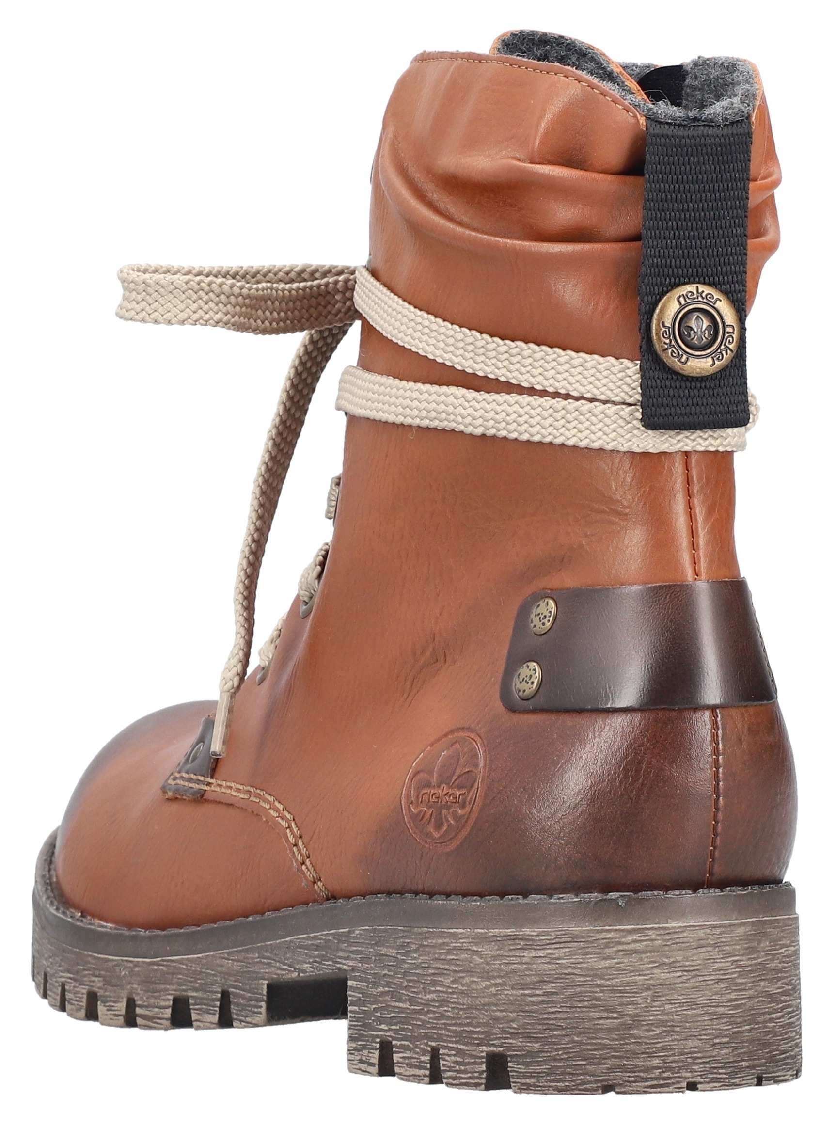 Rieker Lace-up Boots Women's Brown 36 3