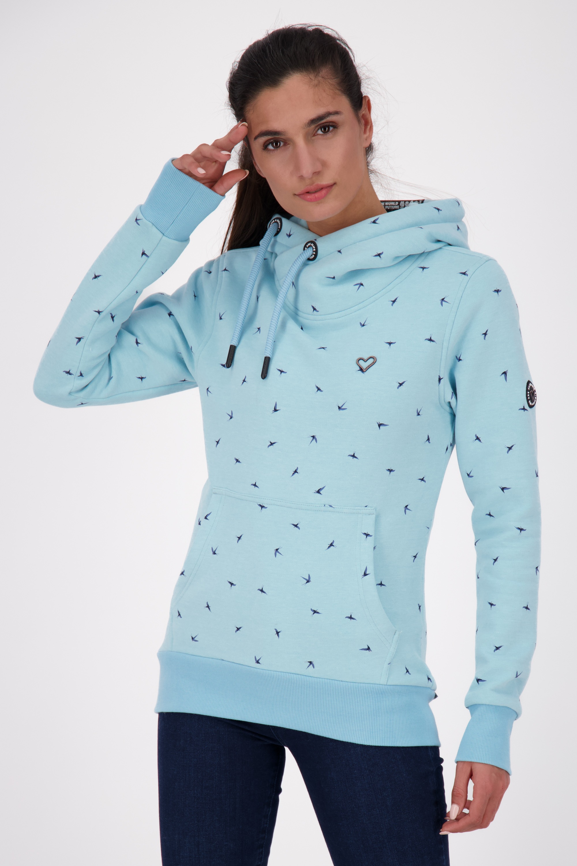 Alife & Kickin Kapuzensweatshirt "Damen SarahAK B" günstig online kaufen