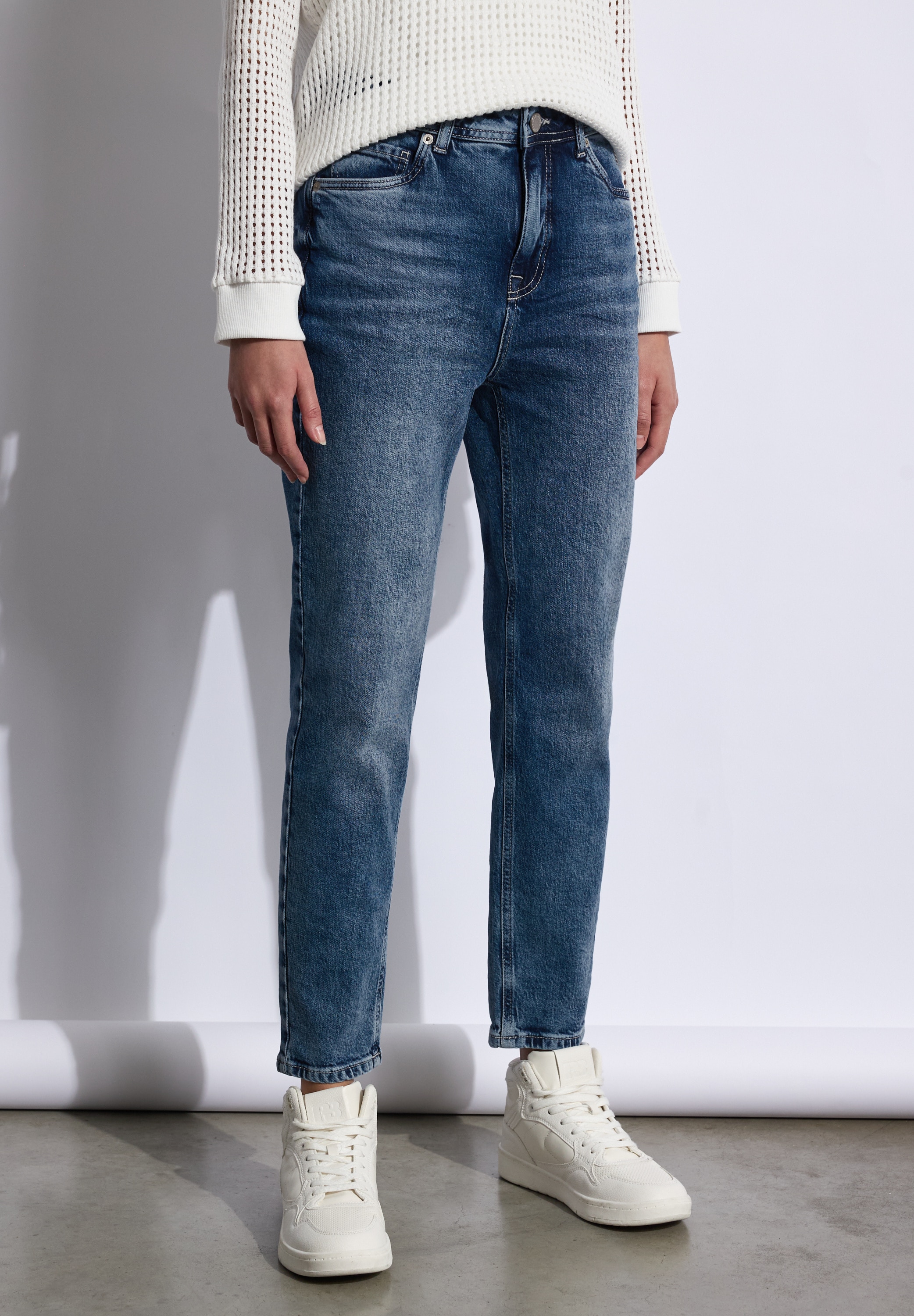 STREET ONE Gerade Jeans, 5-Pocket-Style