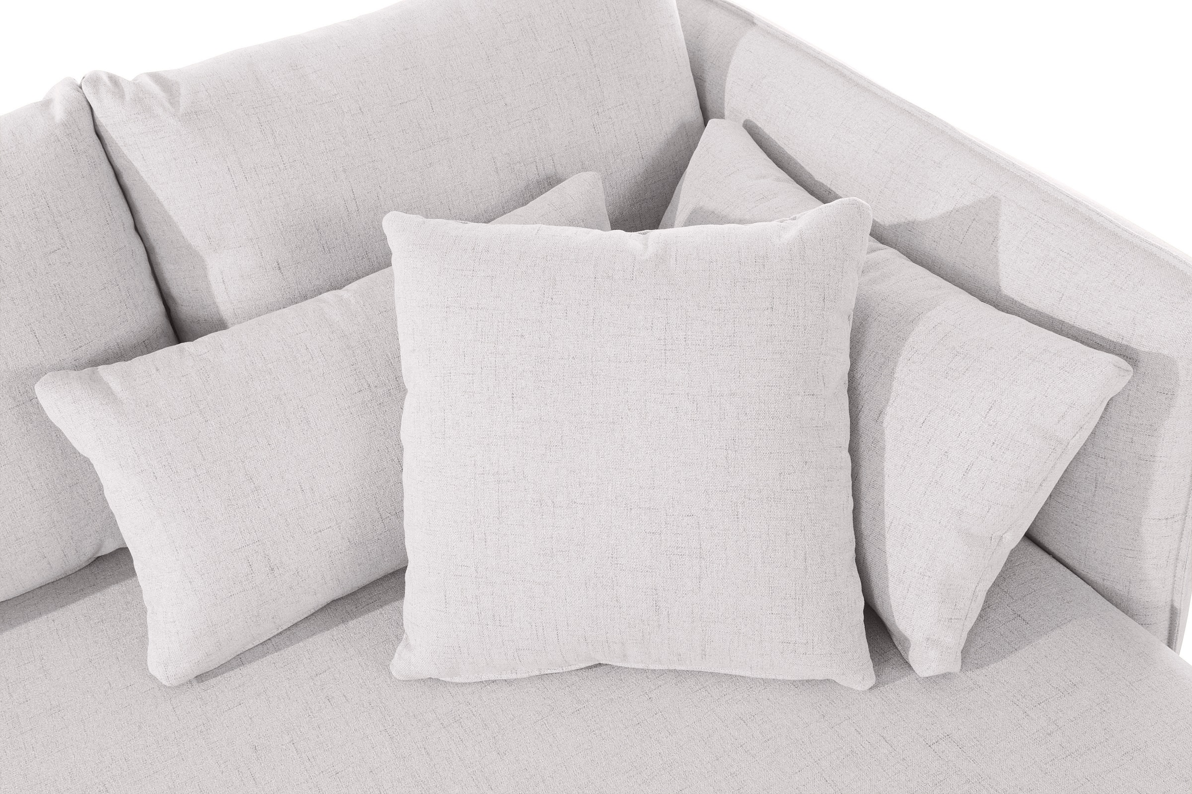 andas Ottomane »Nöre«, kurzes Lounge-Modul - zum Zusammenstellen, Breite 138 cm, Tiefe 128 cm