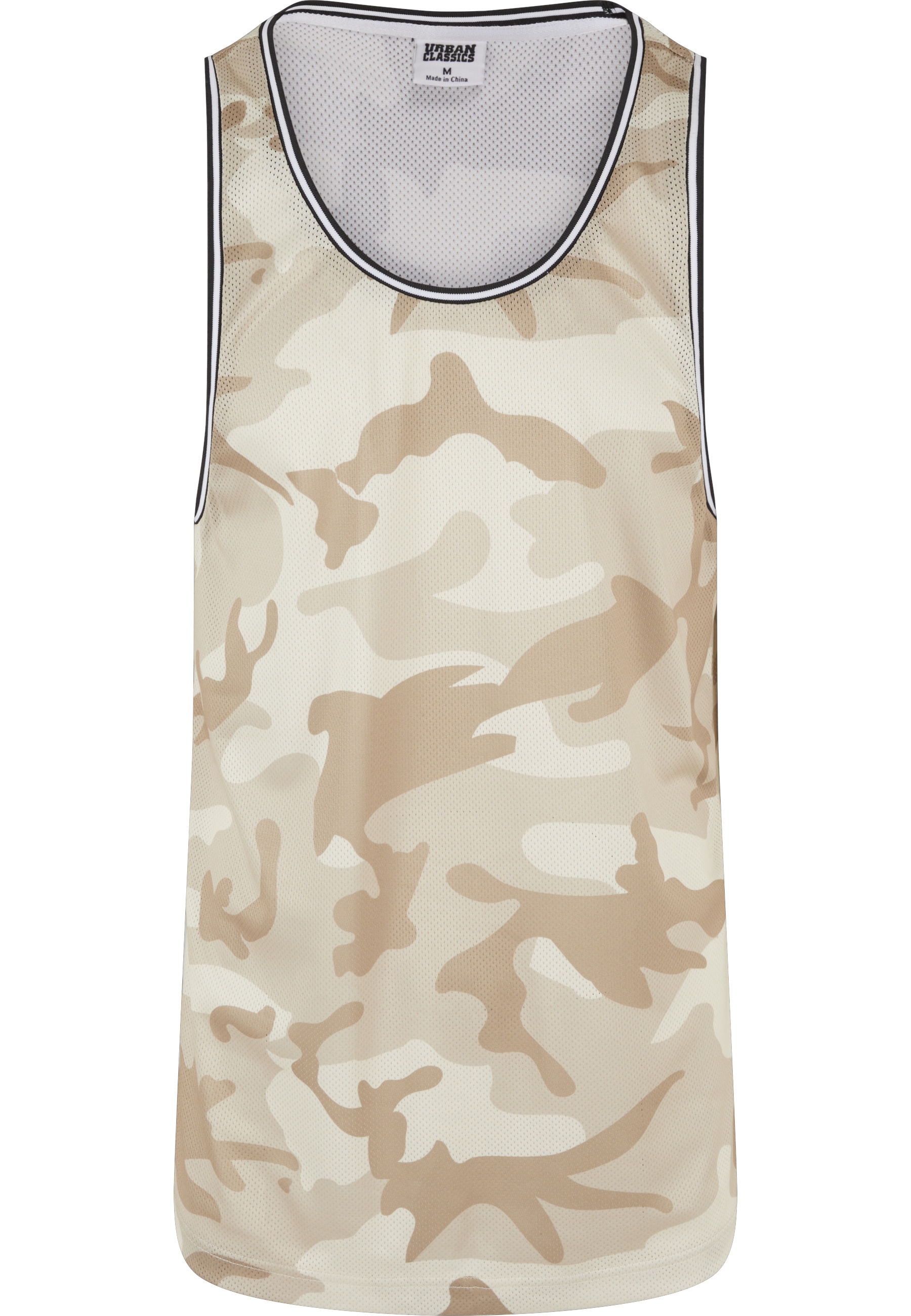 URBAN CLASSICS Tanktop "Urban Classics Herren Camo Mesh Tanktop" 1 Stk. günstig online kaufen