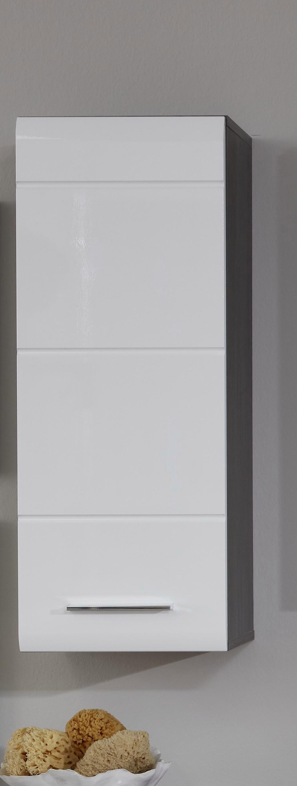 INOSIGN Hängeschrank »Sovana«, Höhe 77 Fronten | Holzoptik mit cm, BAUR Badezimmerschrank oder in Hochglanz