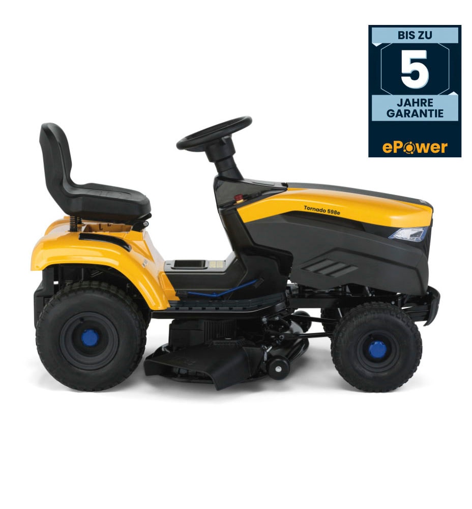 STIGA GARDEN Akku-Rasentraktor »Tornado 598e«, Tempomat, stufenloses ePower-Getriebe, 40 Ah Akku