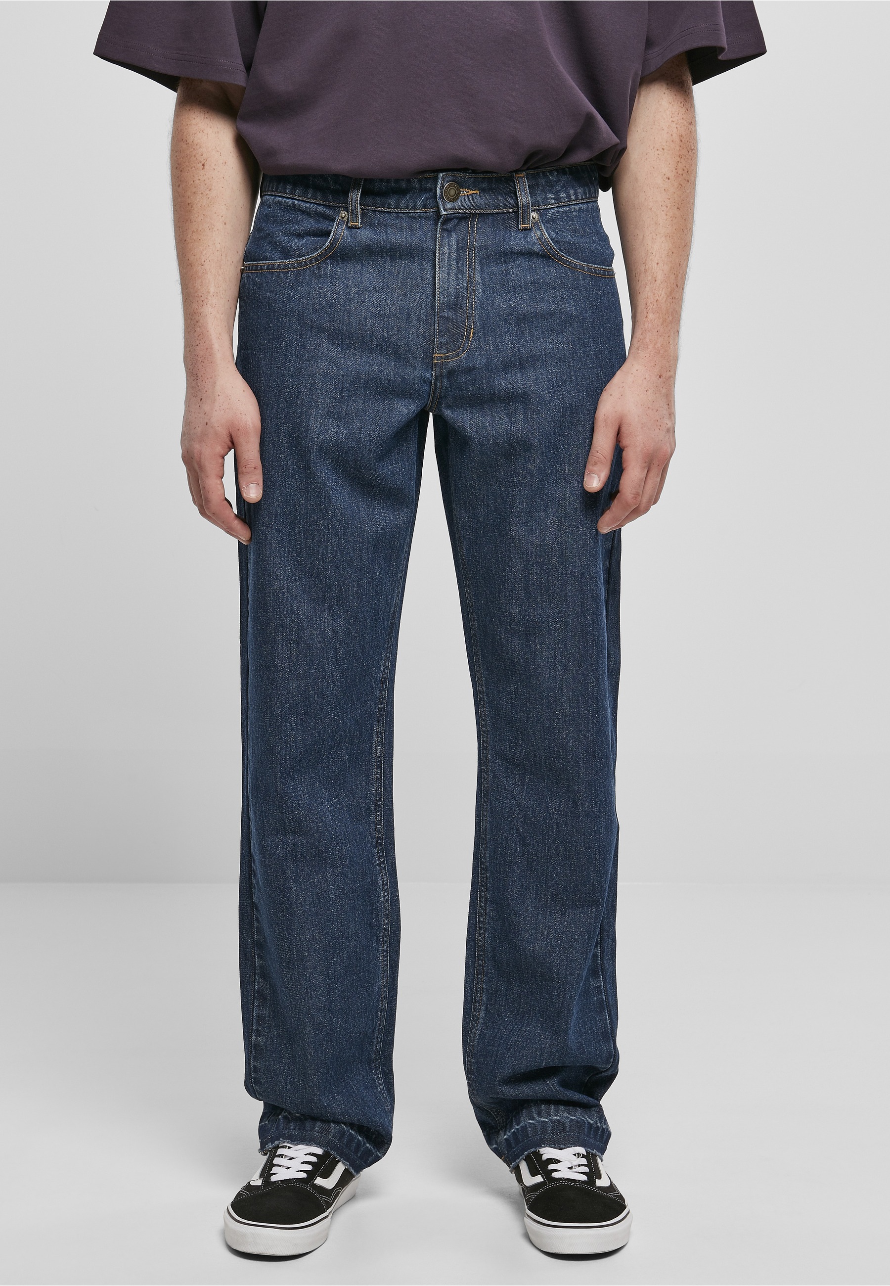 URBAN CLASSICS Bequeme Jeans »Urban Classics Herren Open Edge Loose Fit Jeans« 1 Stk.