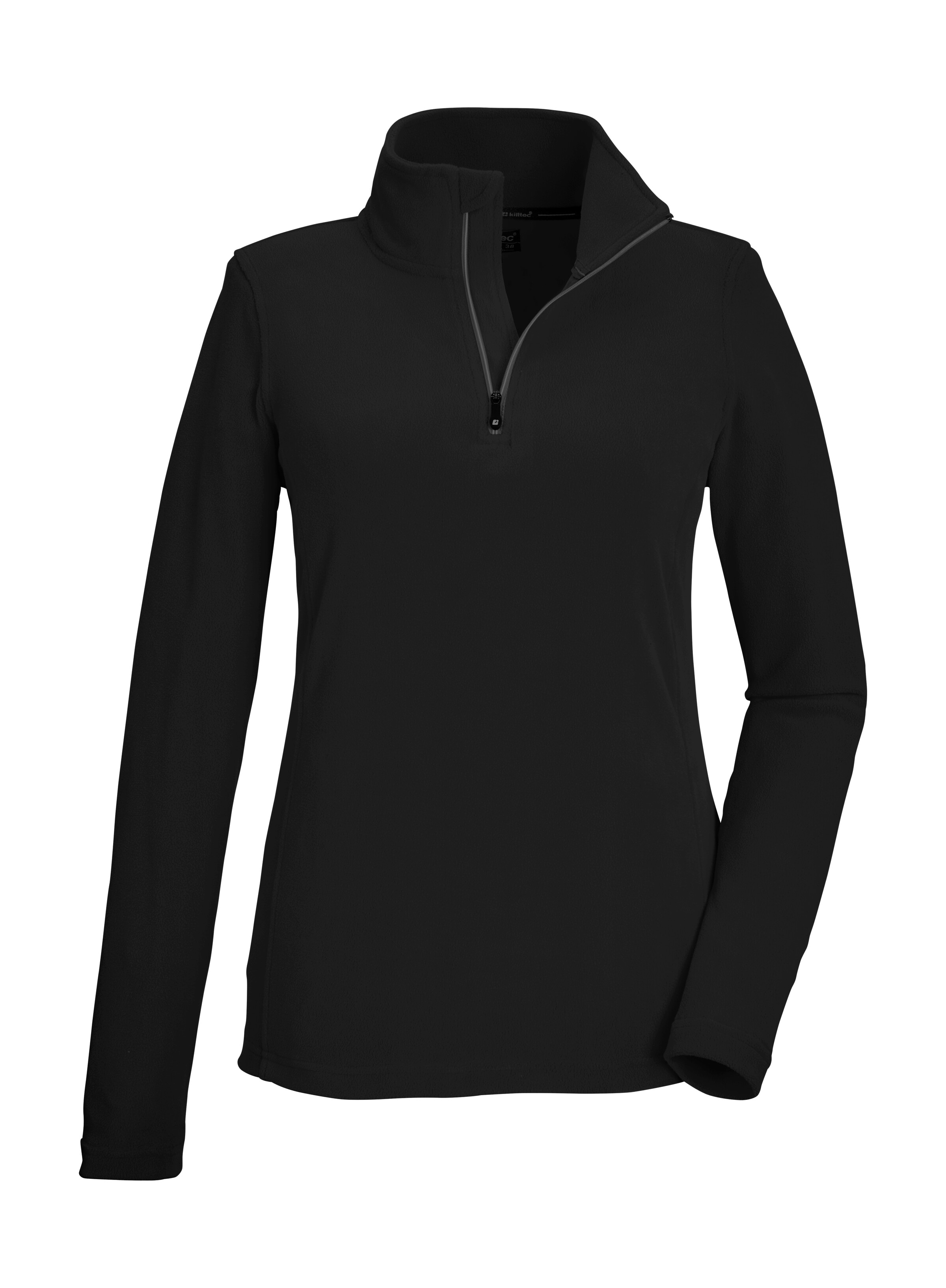 Killtec Fleeceshirt "KSW 62 WMN FLC SHRT" Fleeceshirt mit Stehkragen, Reißverschluss und Kinnschutz
