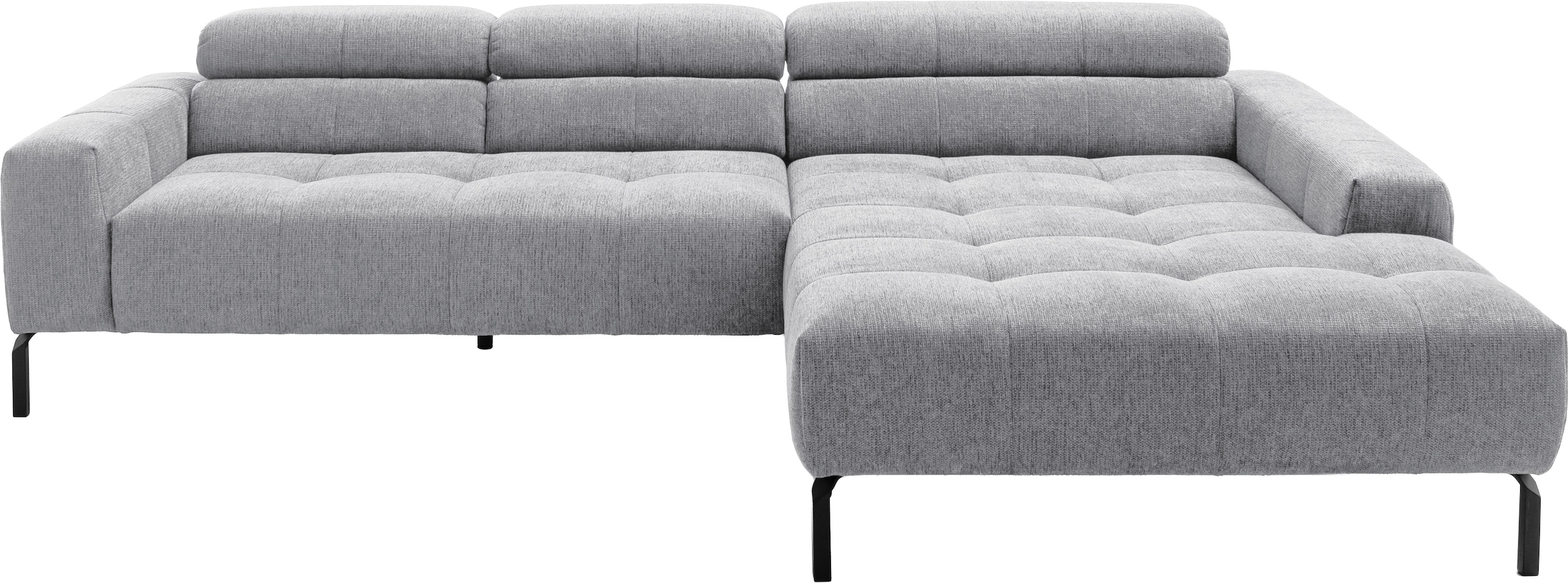 Home affaire Ecksofa "Claya Move, L-Form, Kopf- & Rückenverstellung, Breite günstig online kaufen