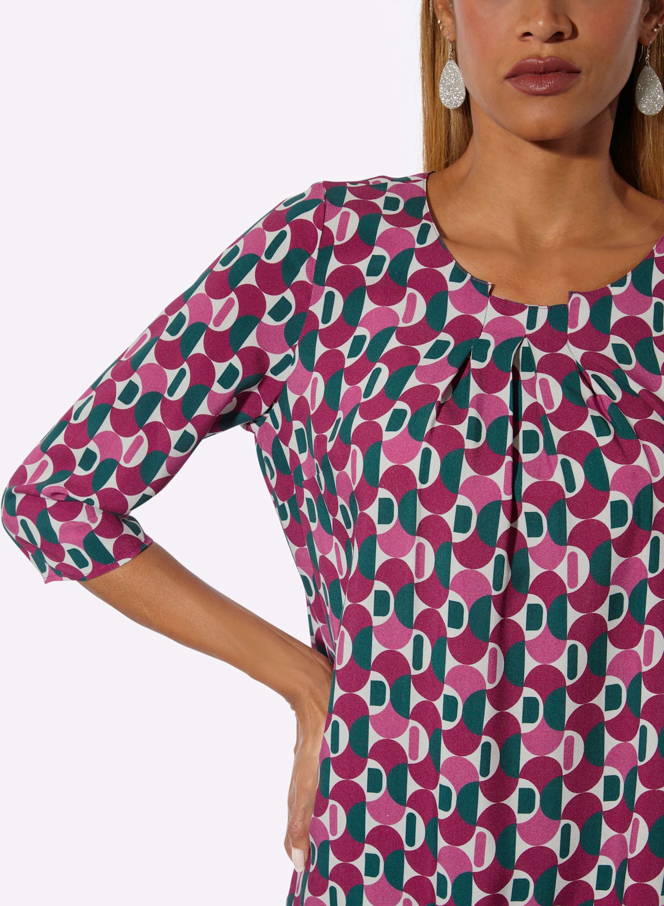 creation L Druckbluse