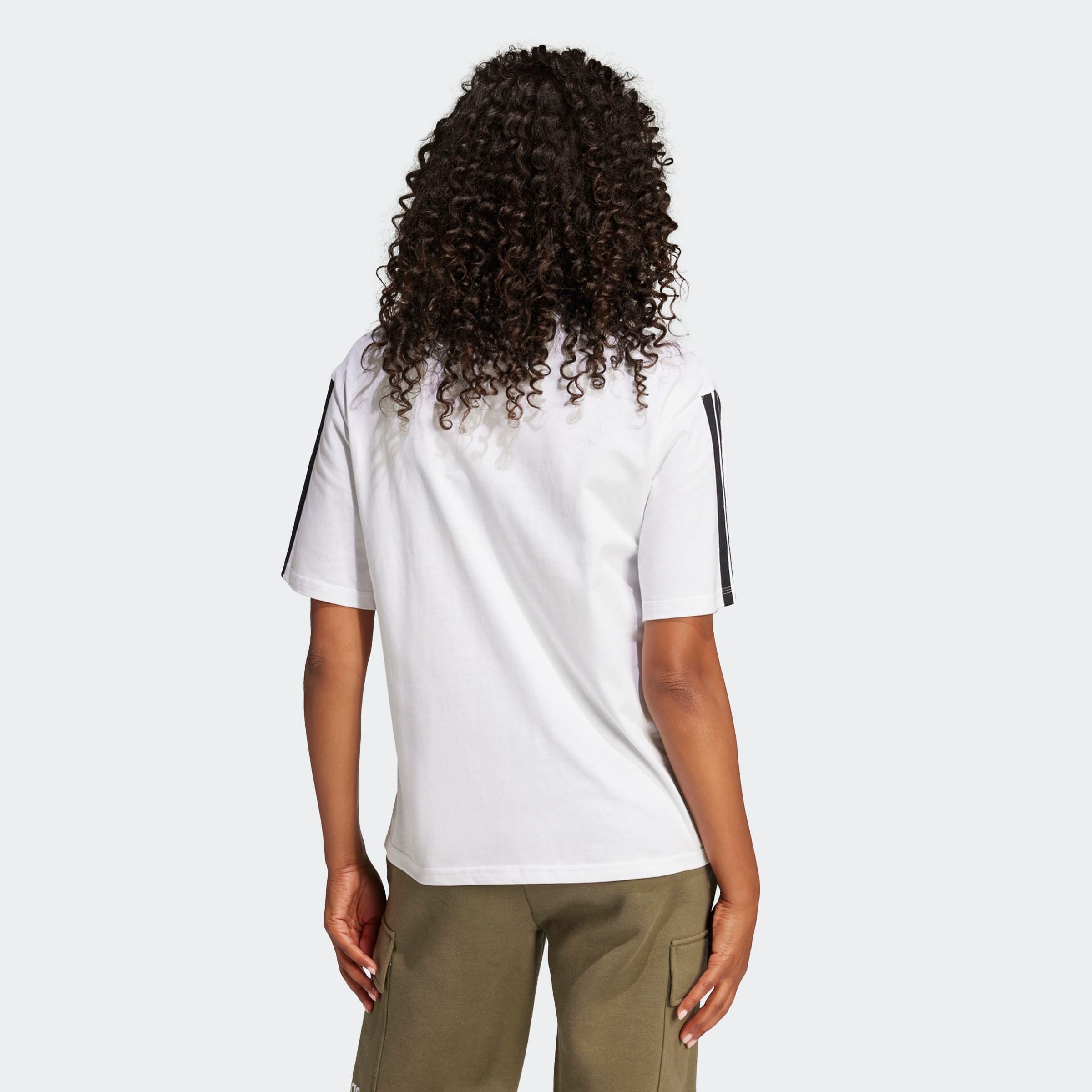 Thumbnail - adidas Sportswear T-Shirt "W 3S SJ BF T" lockere Passform, Kurzarmdesign, sportlicher Stil, aus Baumwolle