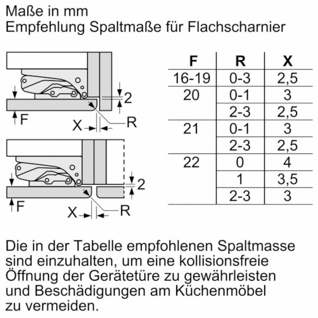 NEFF Einbaukühlgefrierkombination »KI7862FE0«, KI7862FE0, 177,2 cm hoch, 54,1 cm breit