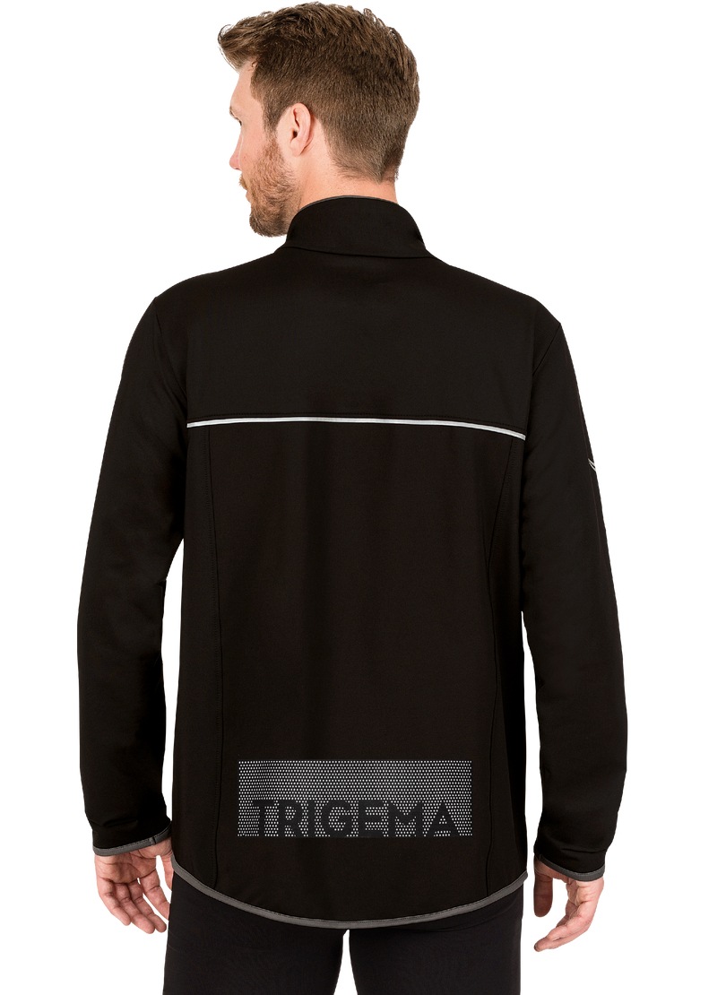 Thumbnail - Trigema Trainingsjacke "TRIGEMA Praktische Sportjacke aus Microfaser" 1 Stk. tlg.