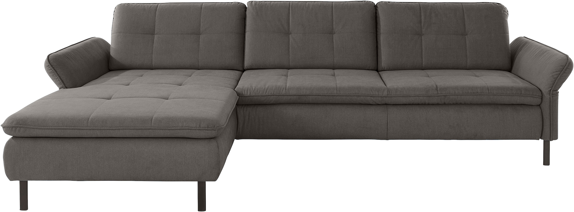 Home affaire Ecksofa "Birkholm L-Form" Armlehnverstellung, auch in Easy Cle günstig online kaufen